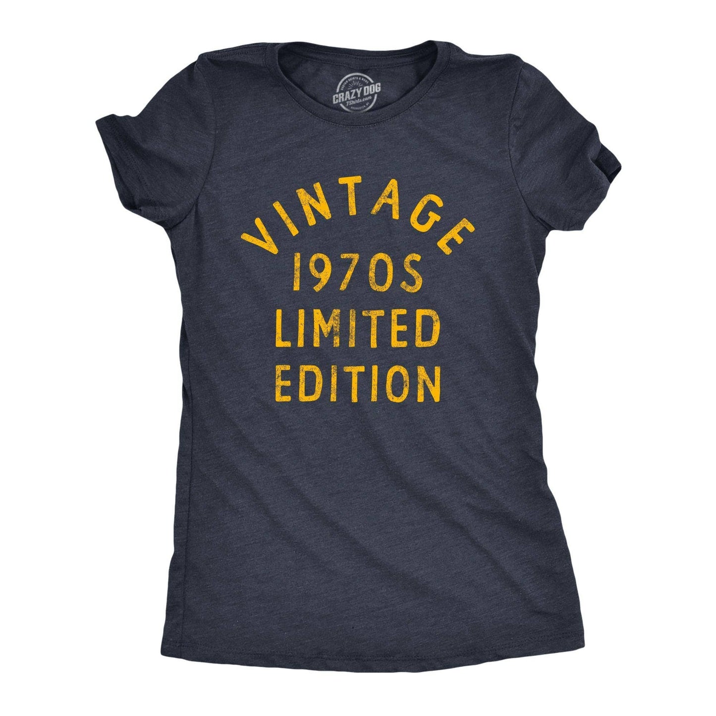 Vintage 1970s Limited Edition Women's Tshirt Retro Graphic