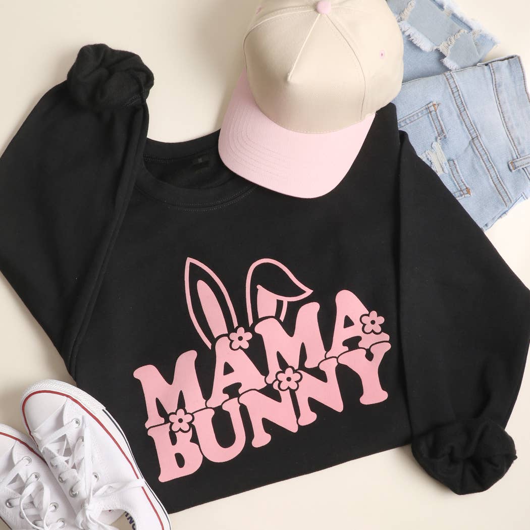 Mama Bunny Soft Flock Heavyweight Sweatshirt