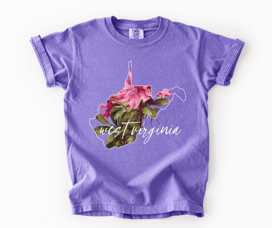 Exclusive West Virginia State Flower T-Shirt