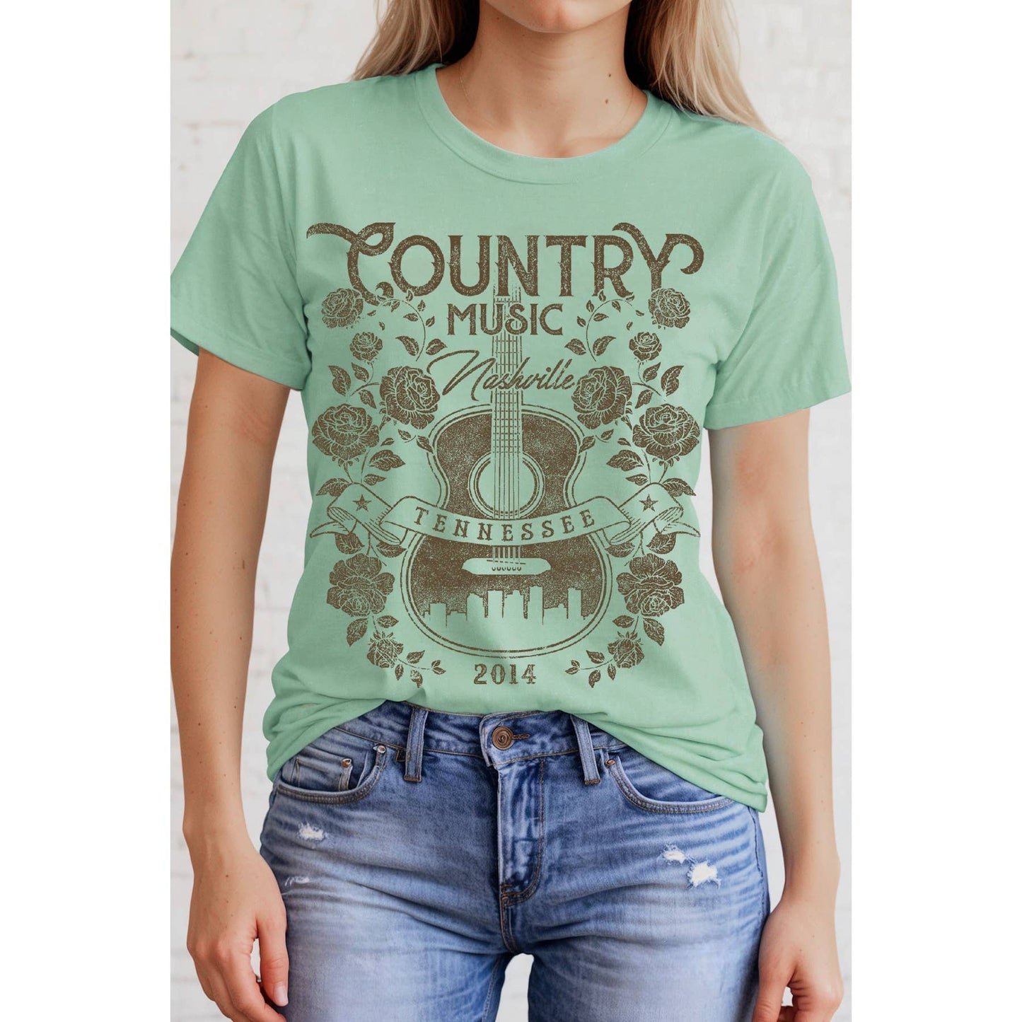 Country Music Nashville Short Sleeve T Shirt