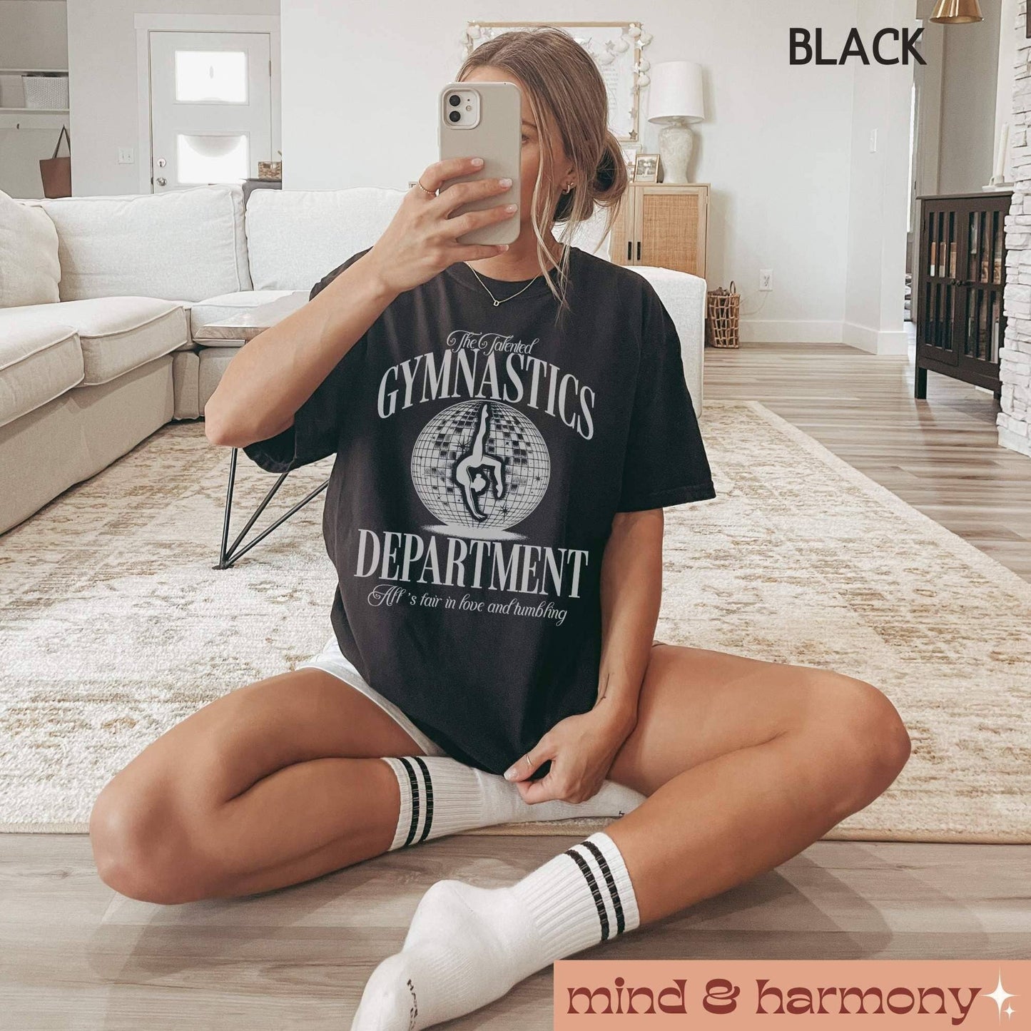 Gymnastics Oversized T-Shirt - Gymnast Gift