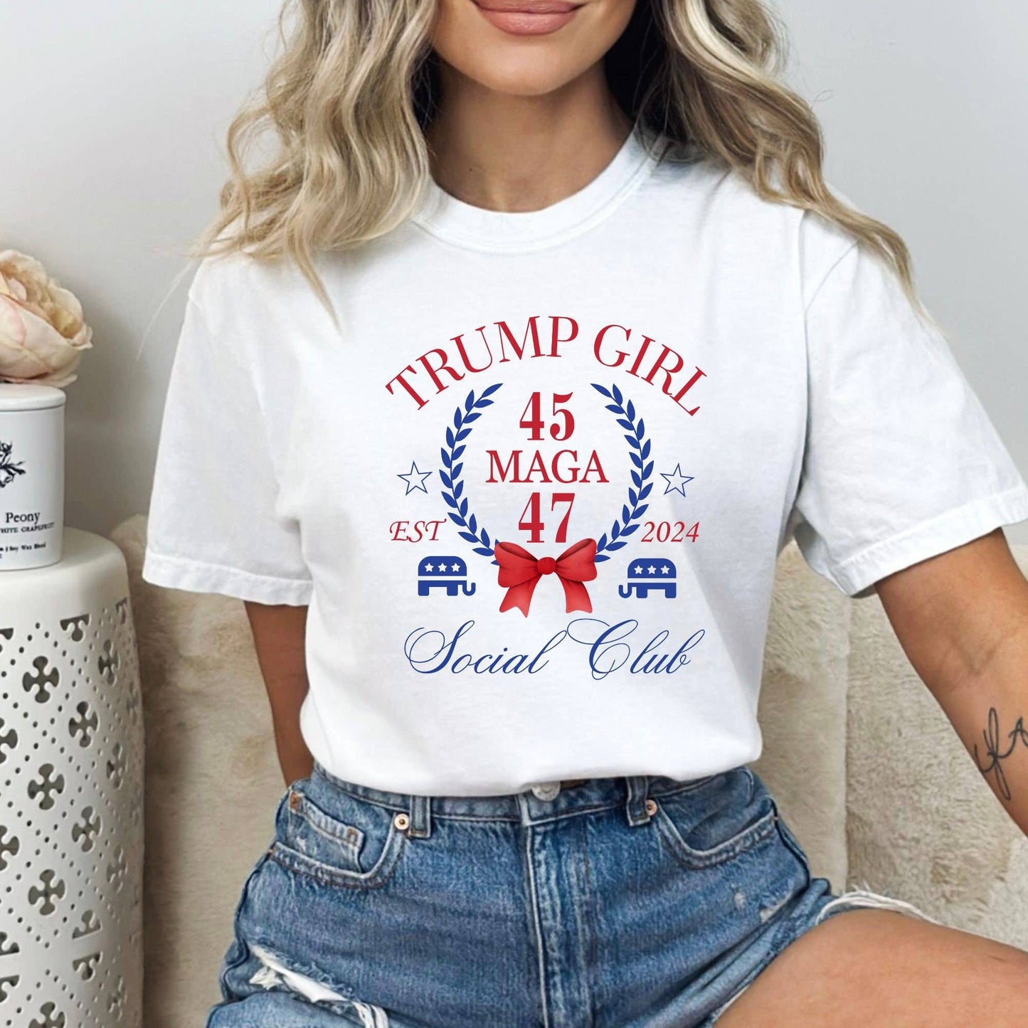 Trump 2024 Political Maga Tee - Patriotic Republican Gift
