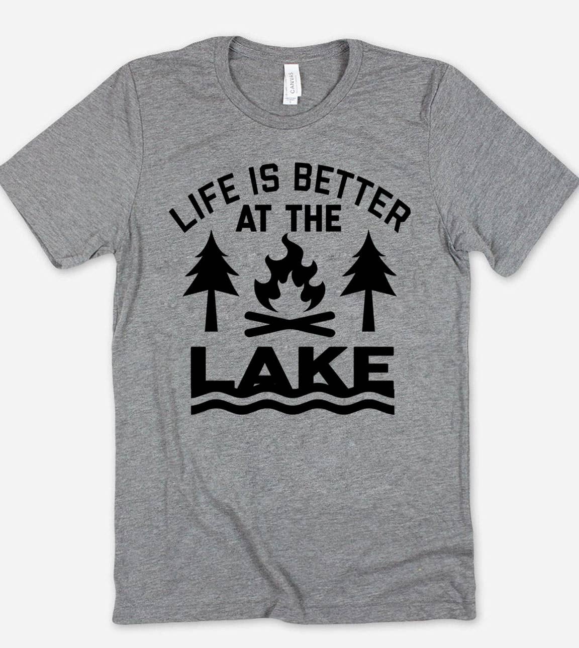 Life Is Better At the Lake - Lake Camp Vacation T-Shirt