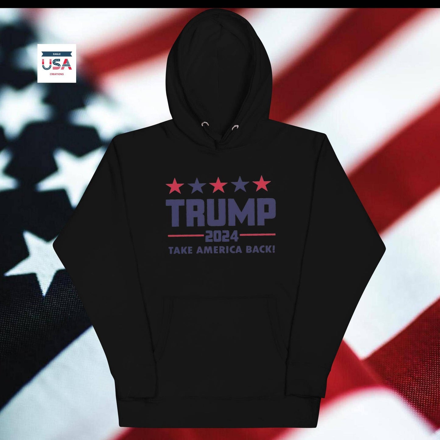 Trump 2024 Take America Back Hoodie Political Sweatshirt
