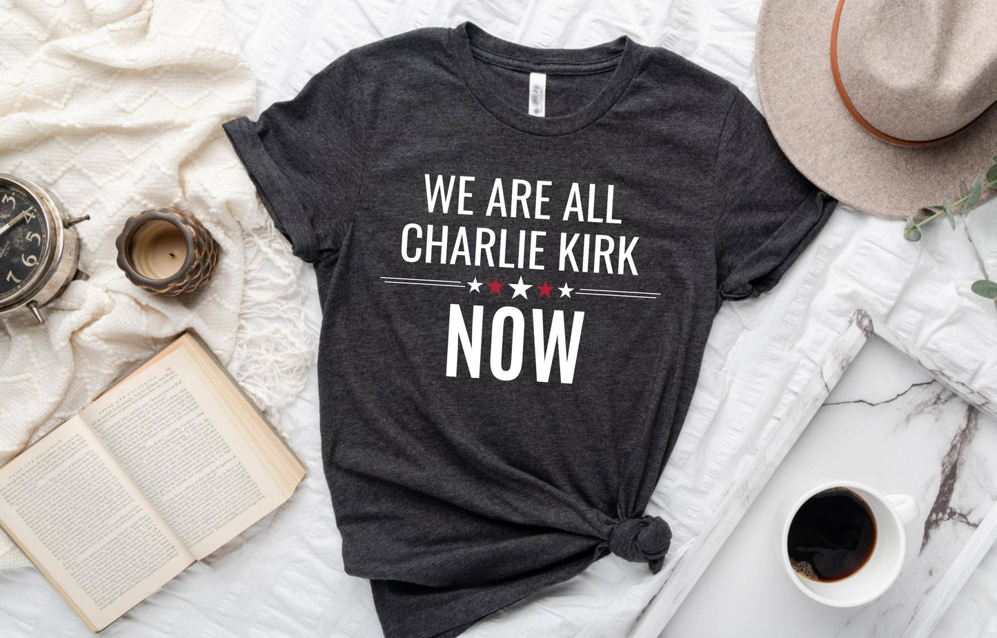 Remembering Charlie Kirk- American Patriot Tribute Tee