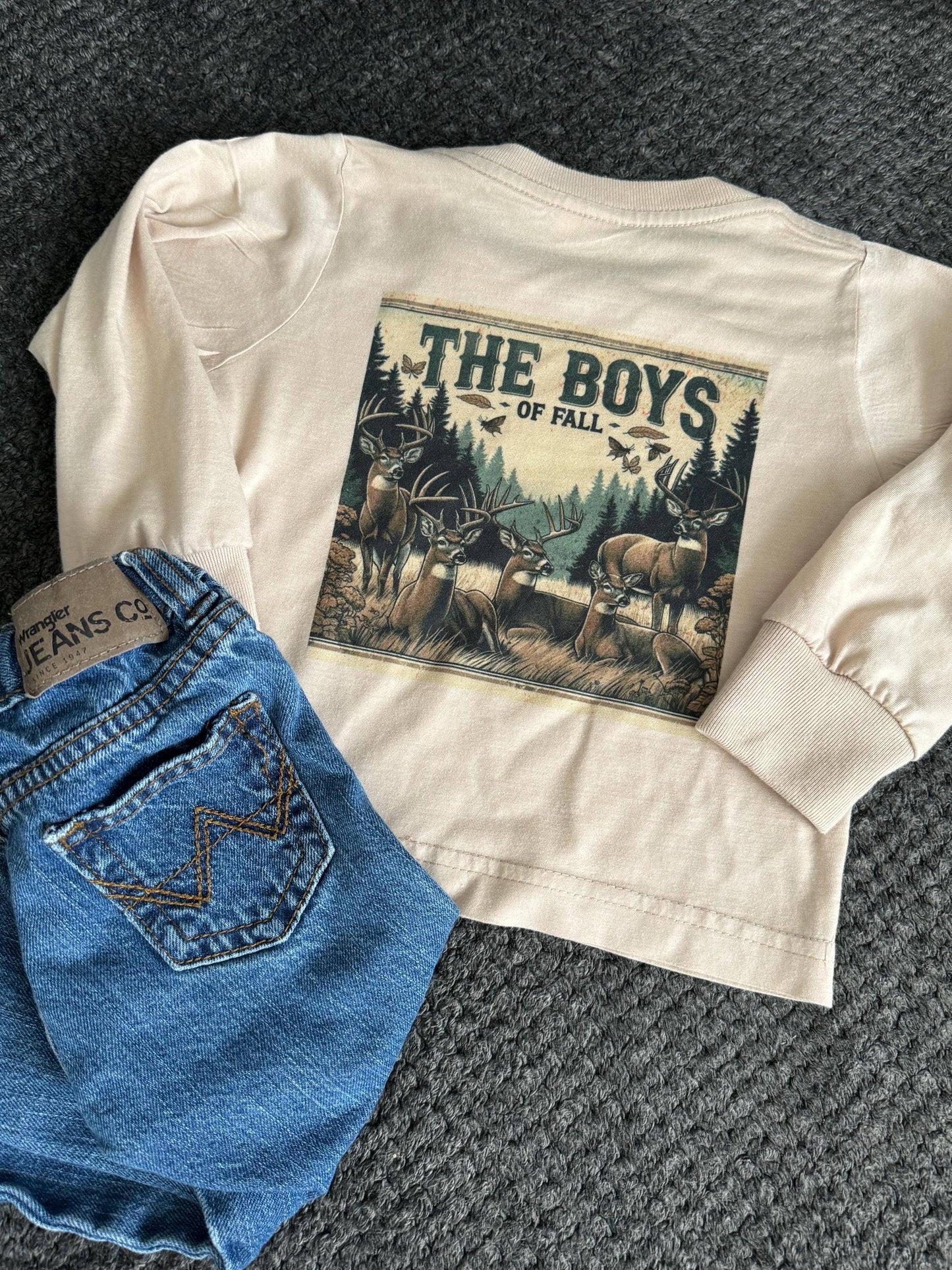 Deer Hunting Kids Shirt - Youth Baby Country Boy Gift
