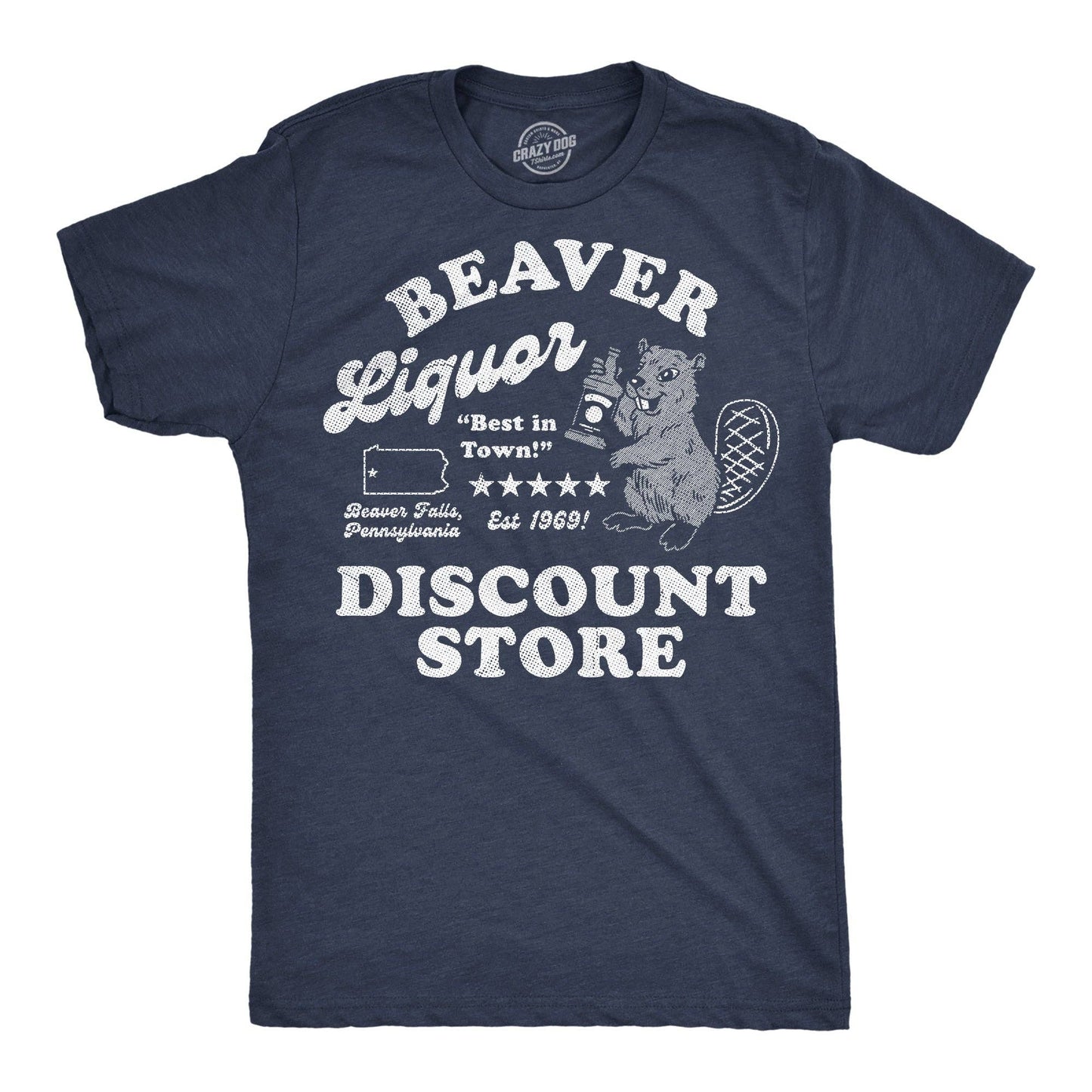 Beaver Liquor Discount Store Men's T Shirt