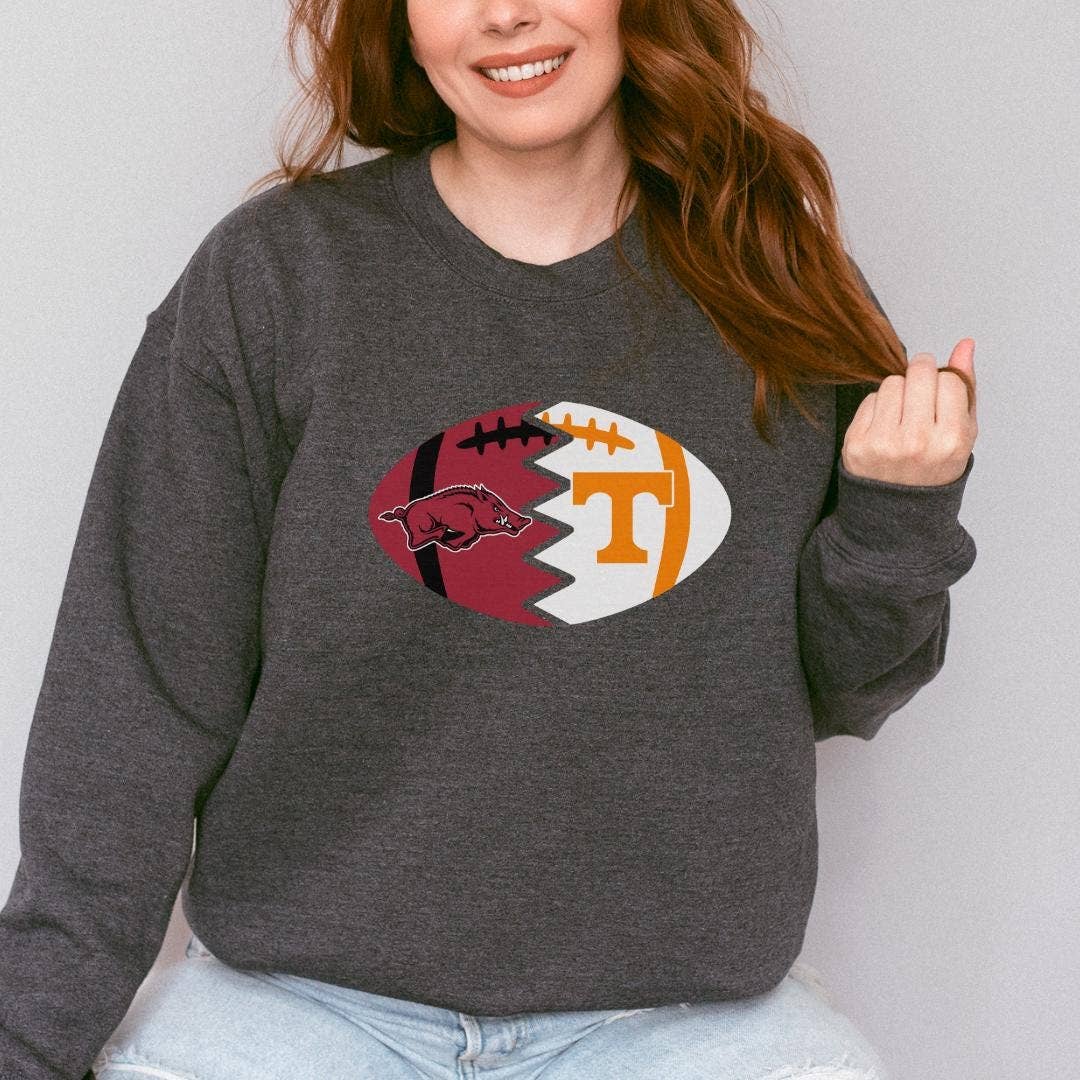House Divided Football Sweatshirt Family Sports Gift