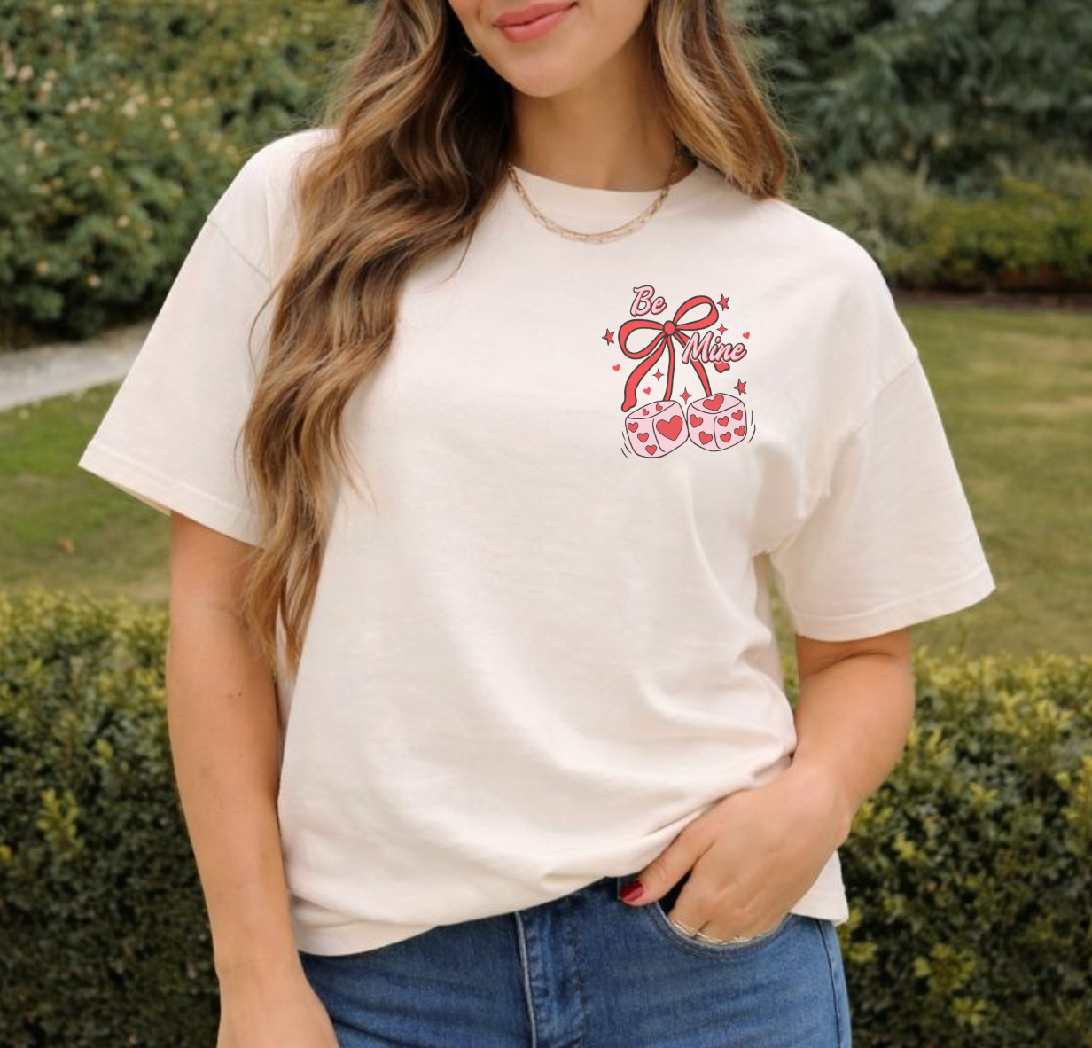 Be Mine, Valentine's Day Graphic Tee