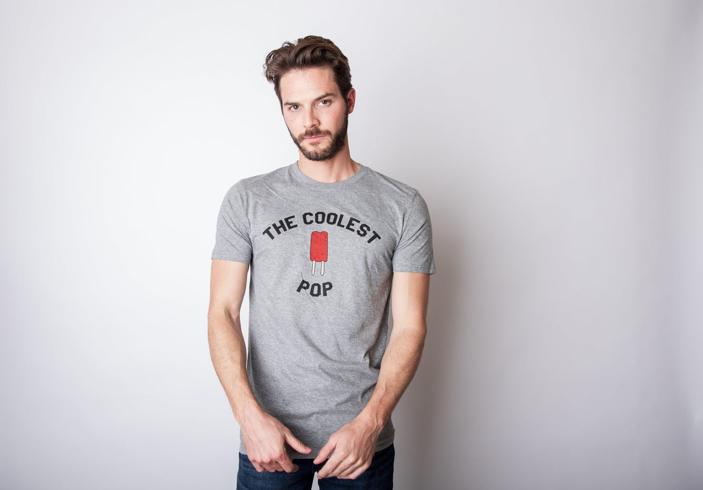 The Coolest Pop Men's Tshirt Father's Day Graphic Tee