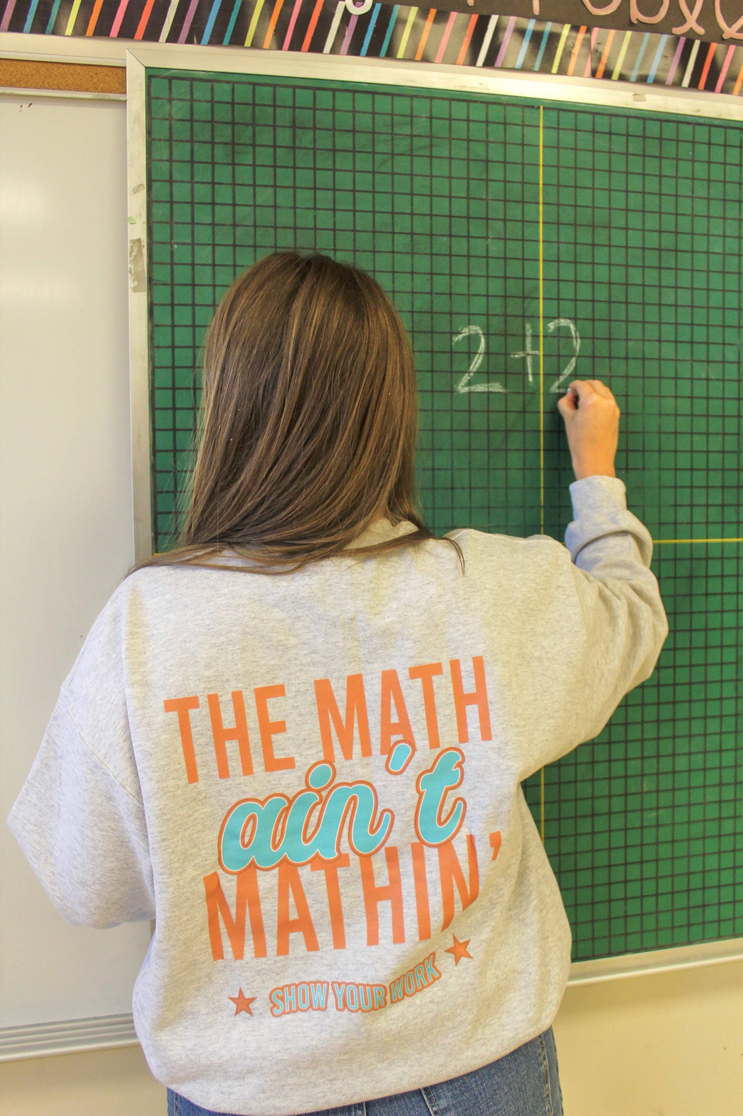The Math Ain't Mathin Graphic Sweater