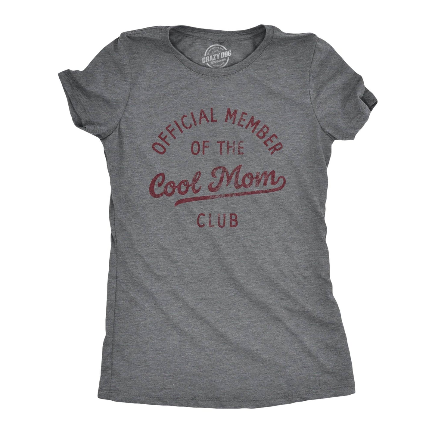 Official Member of the Cool Mom Club Women's Graphic Tshirt