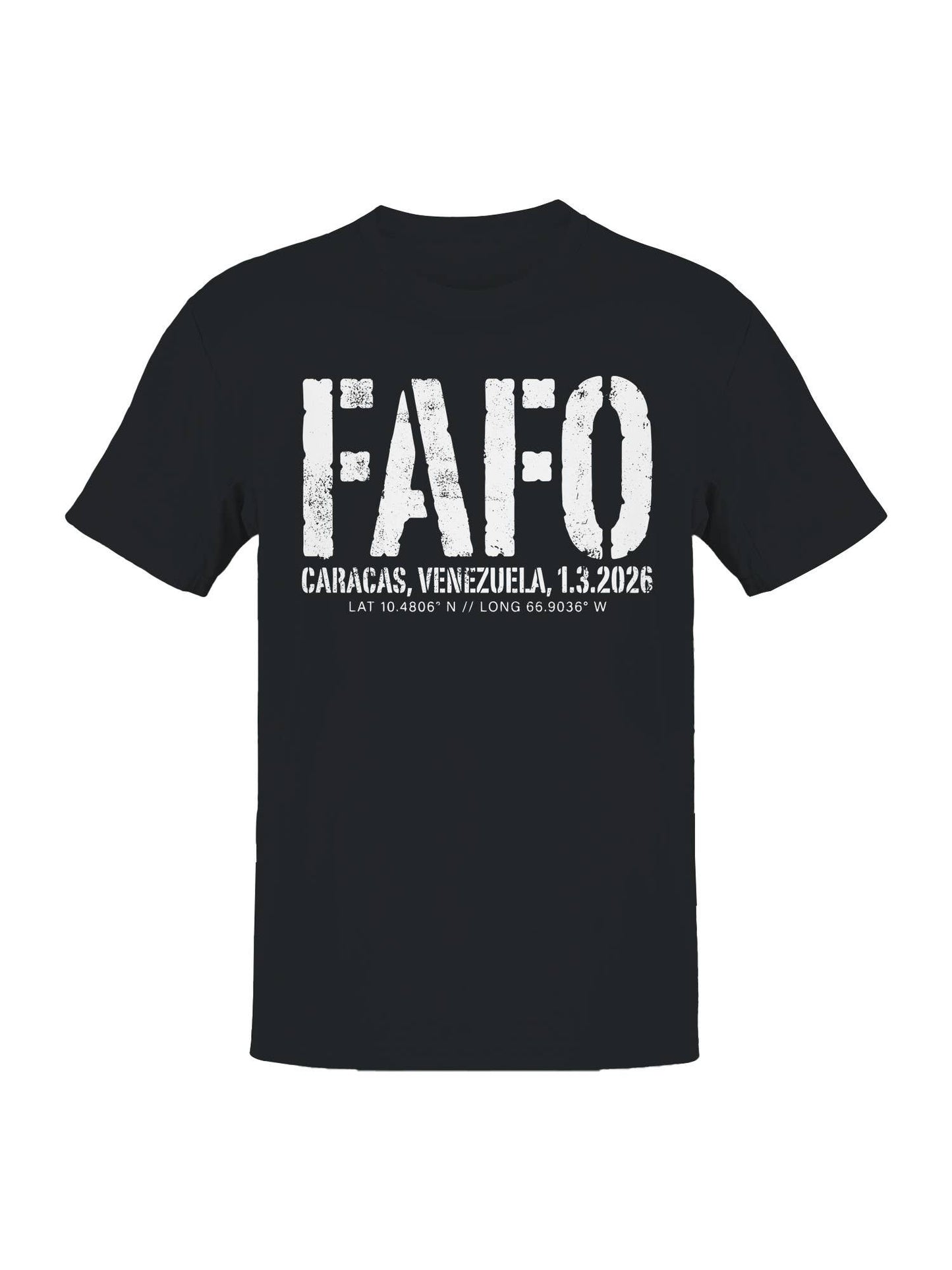 Fafo Caracas Venezuela 1.3.2026 Men's T-Shirt