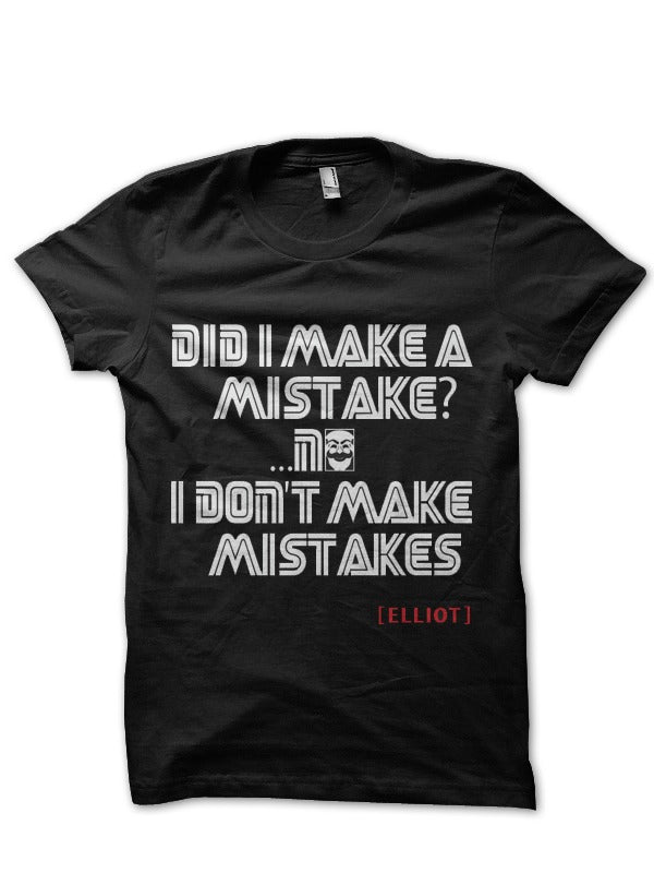 Mr Robot Black T-Shirt