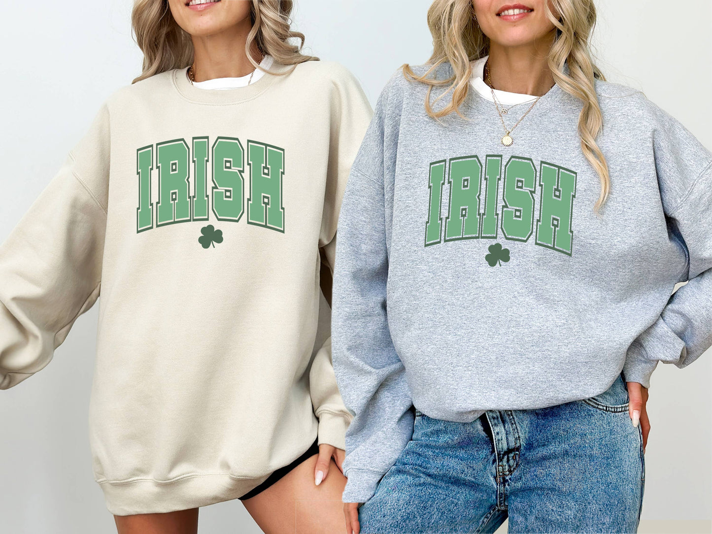St. Patricks Day Sweatshirt, Lucky, Graphic Apparel, Irish