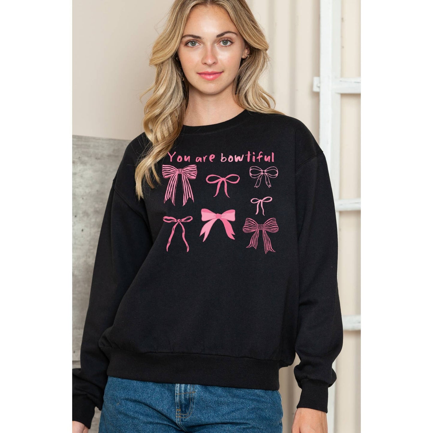 You Are Bowtiful Crewneck Sweater
