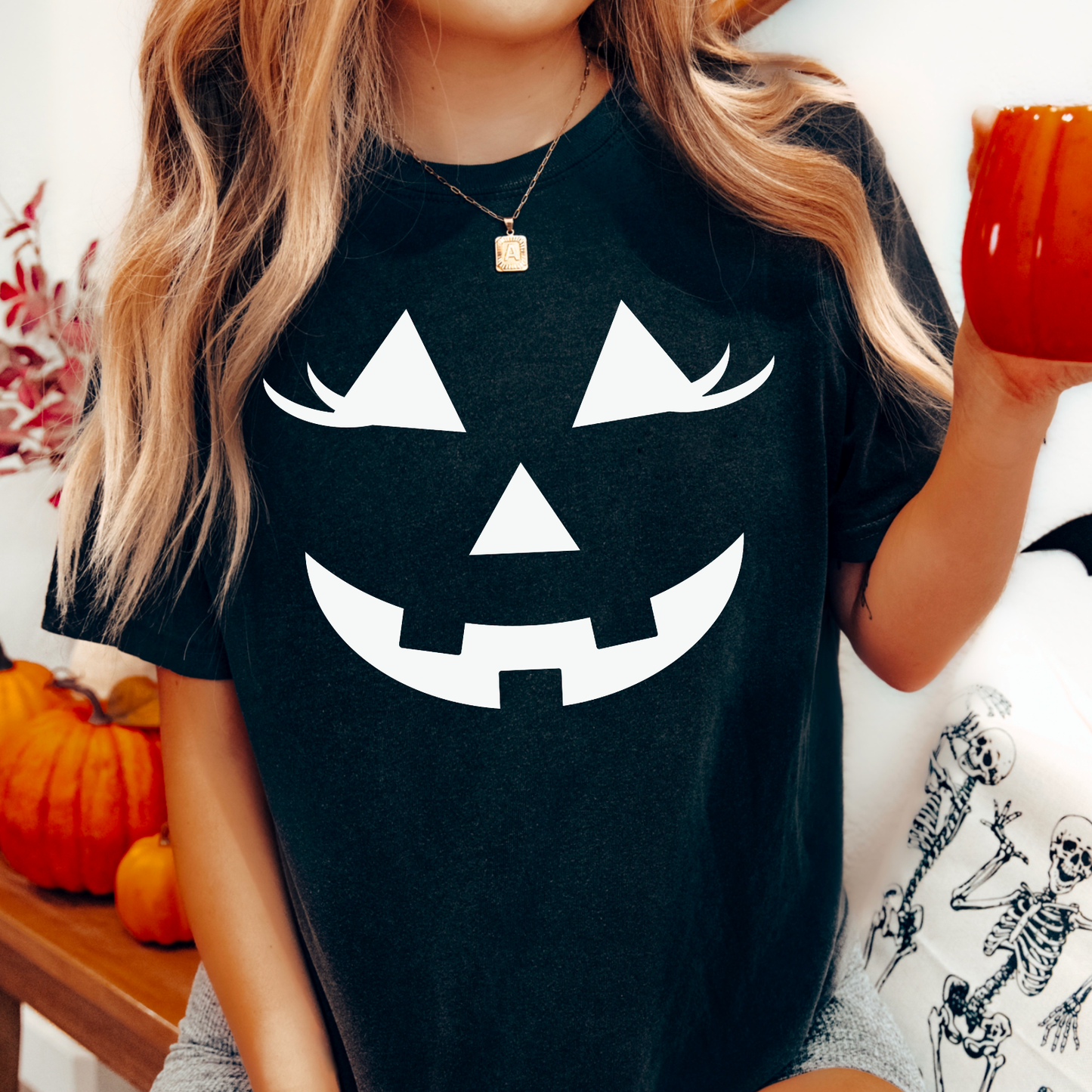 Halloween Graphic Tee | Pumpkin Graphic Shirt