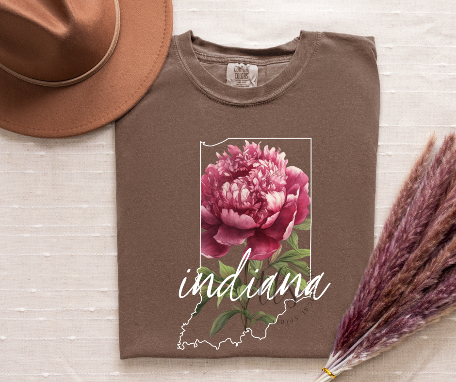 Exclusive Indiana State Flower T-Shirt