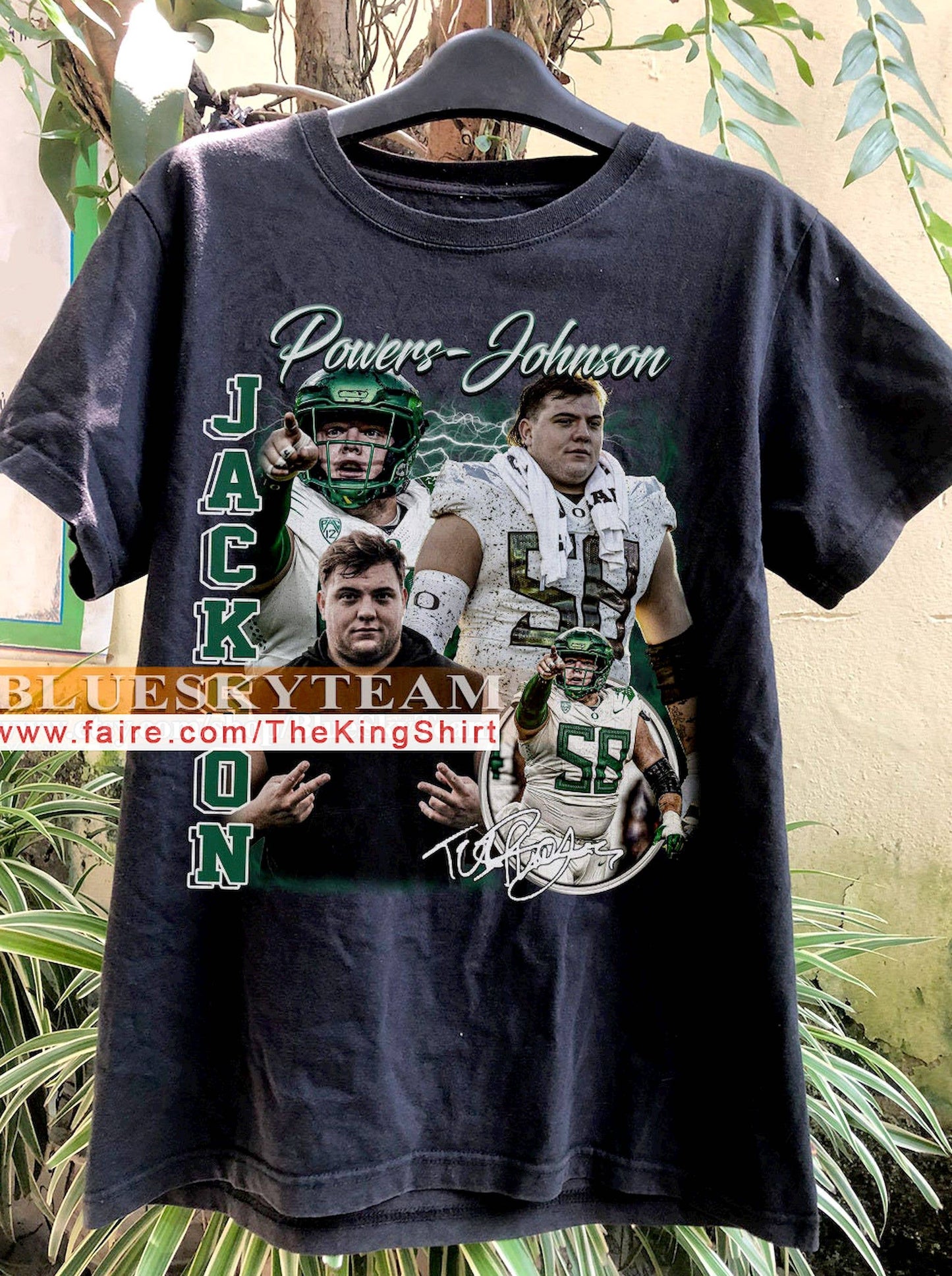 Vintage 90s Jackson Powers-Johnson Graphic T-Shirt