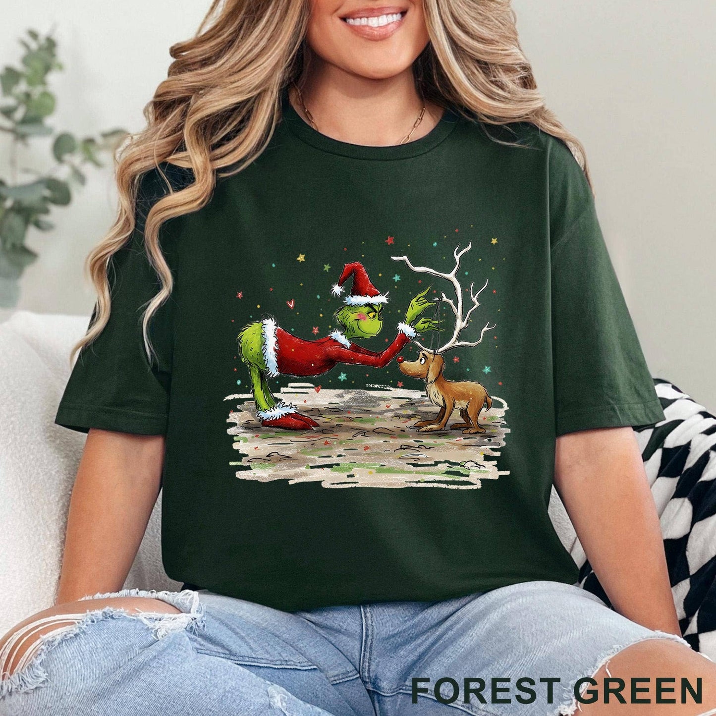 Merry Grinchmas Dog Lover Christmas Shirt