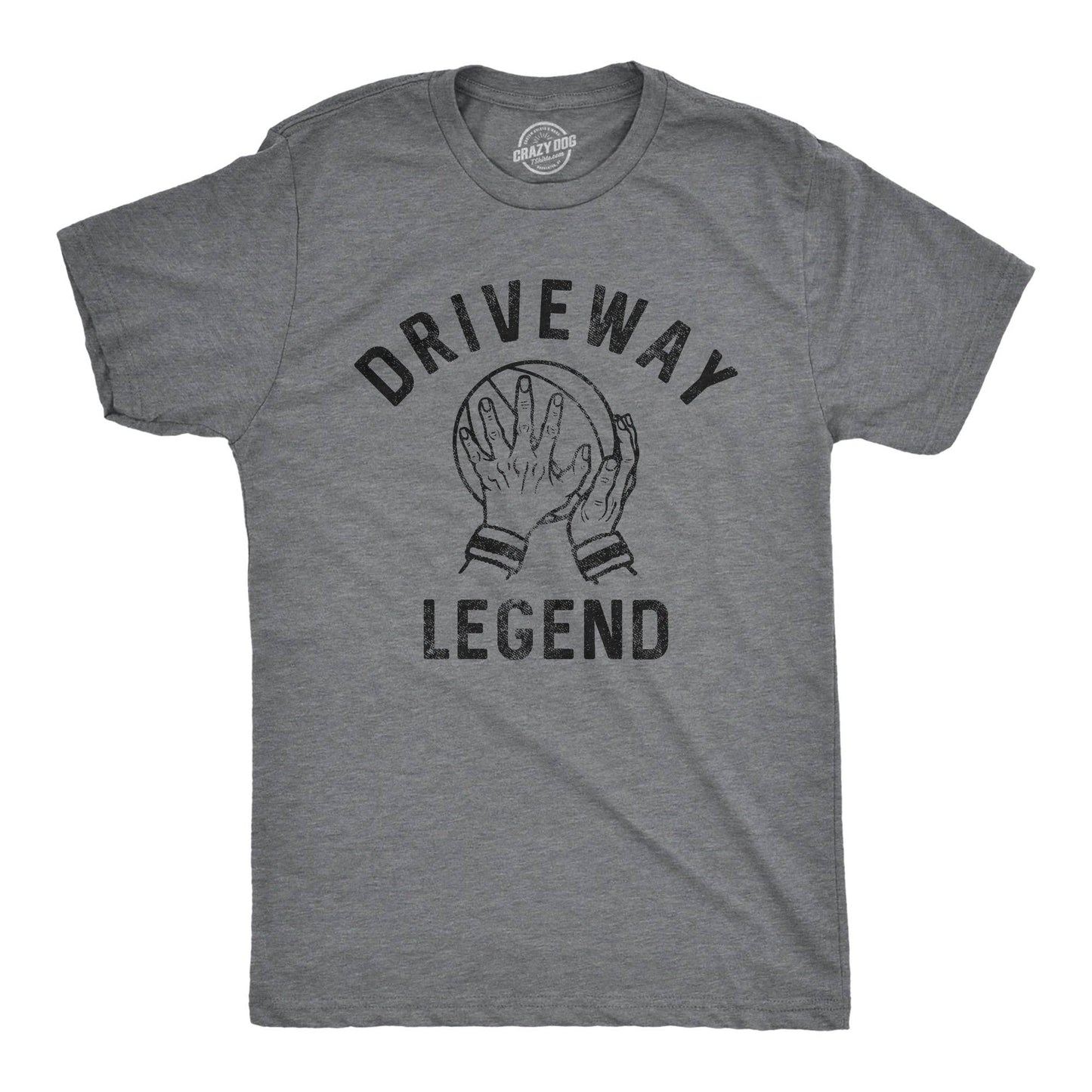 Driveway Legend Men's Tshirt Basketball Graphic Tee Western