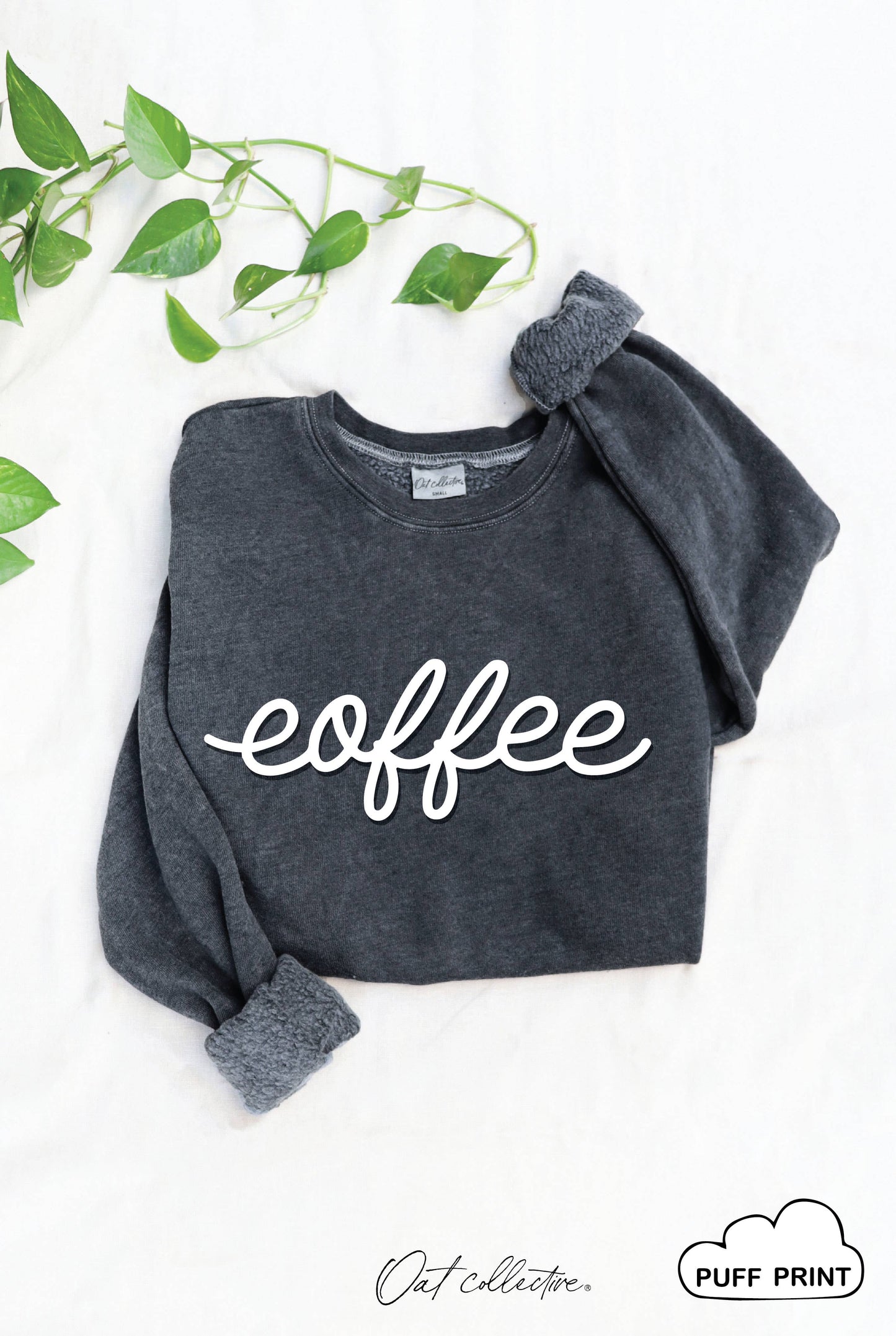 Coffee Puff Mineral Graphic Sweatshirt