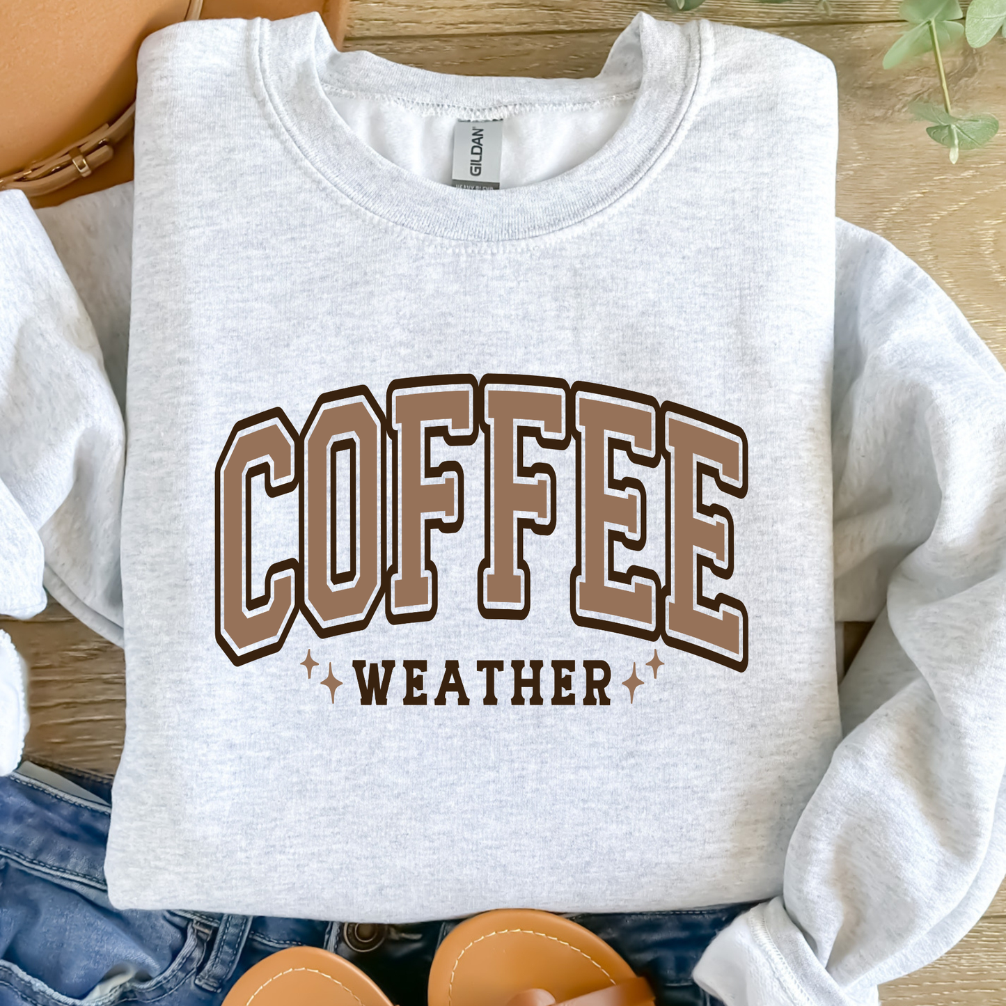 Coffee Weather Graphic Tee or Crewneck