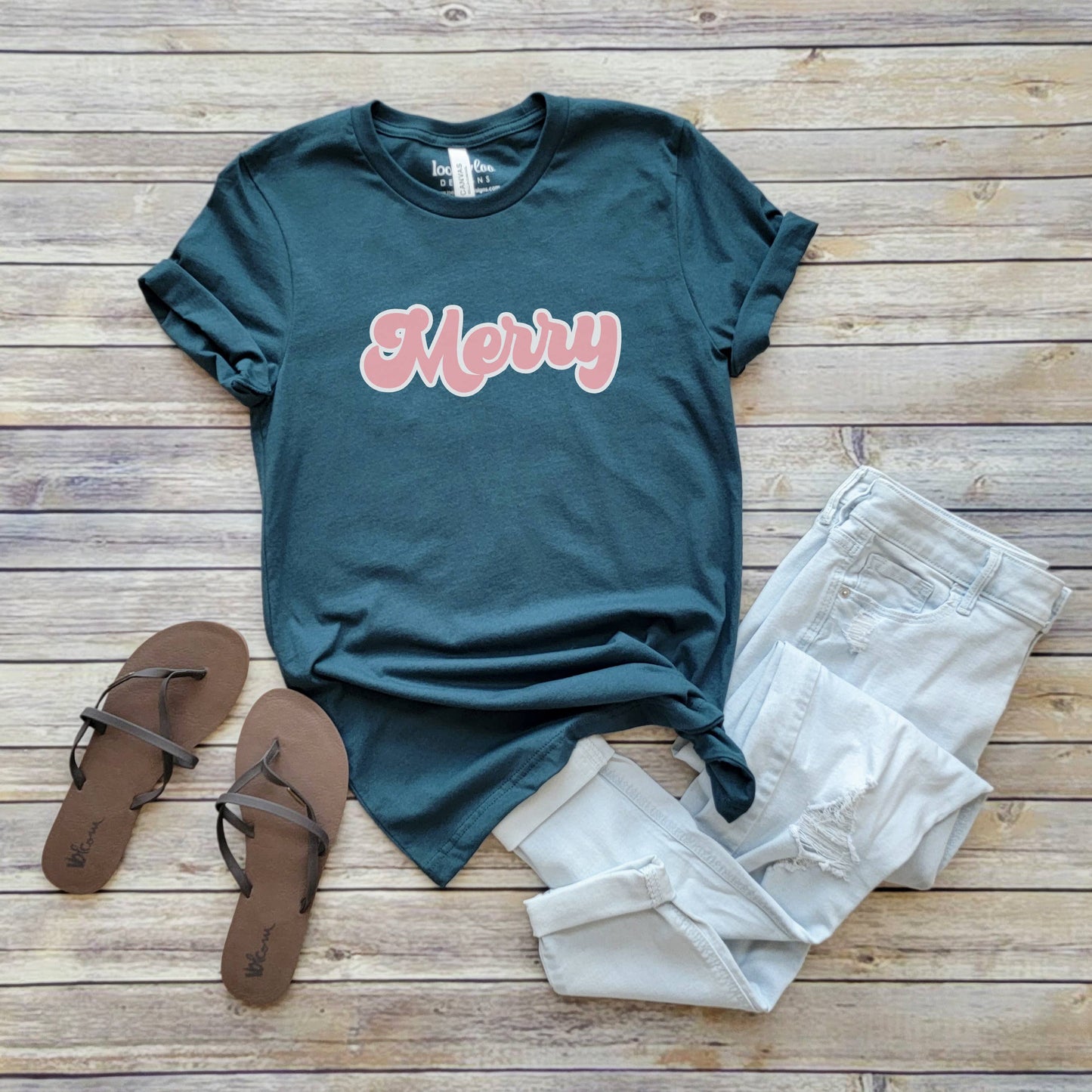 Merry Tee | Christmas | Sizes XS-2XL