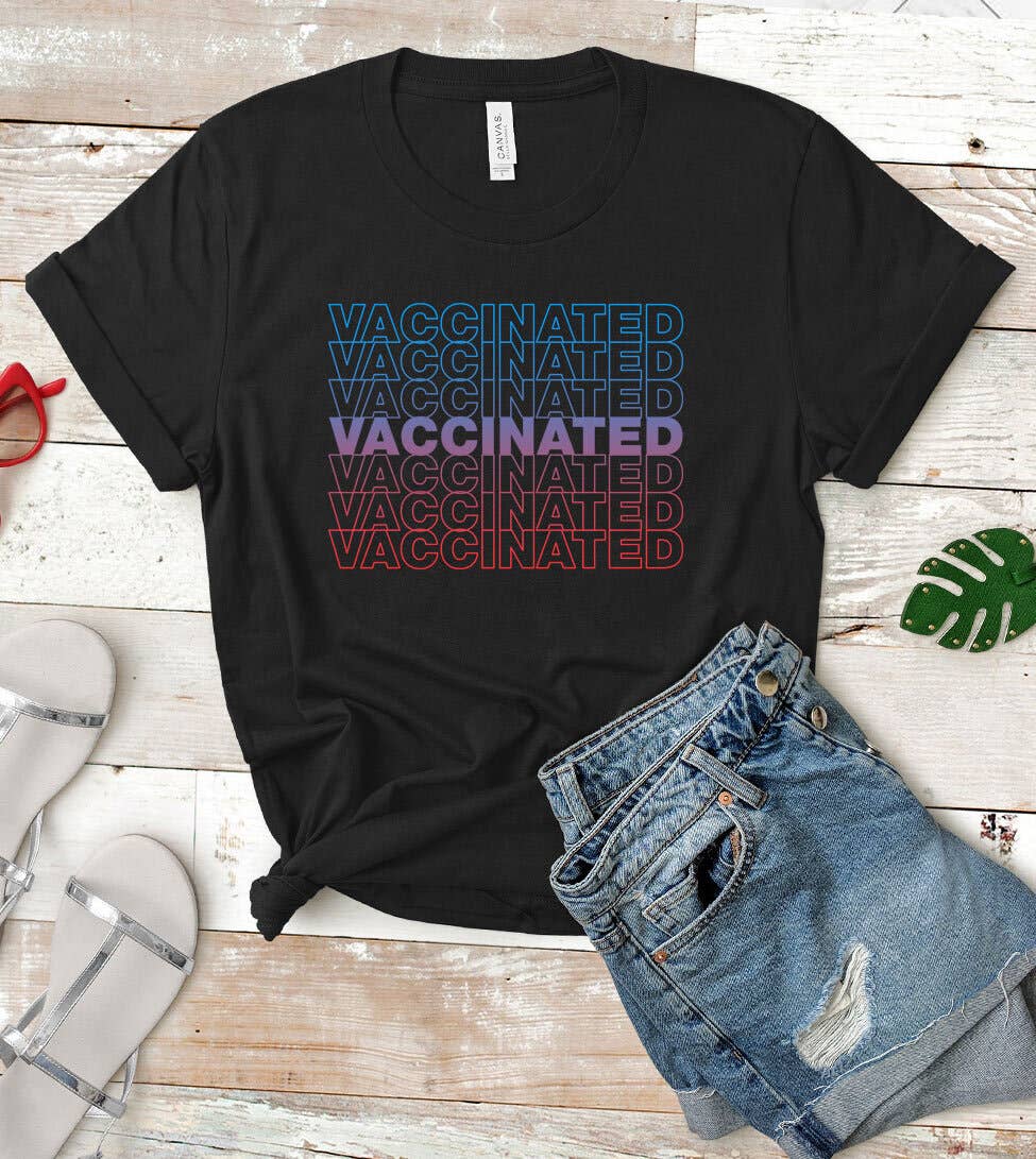 Vaccinated - Vaccinated Fun Safe Covid Pandemic -Shirt