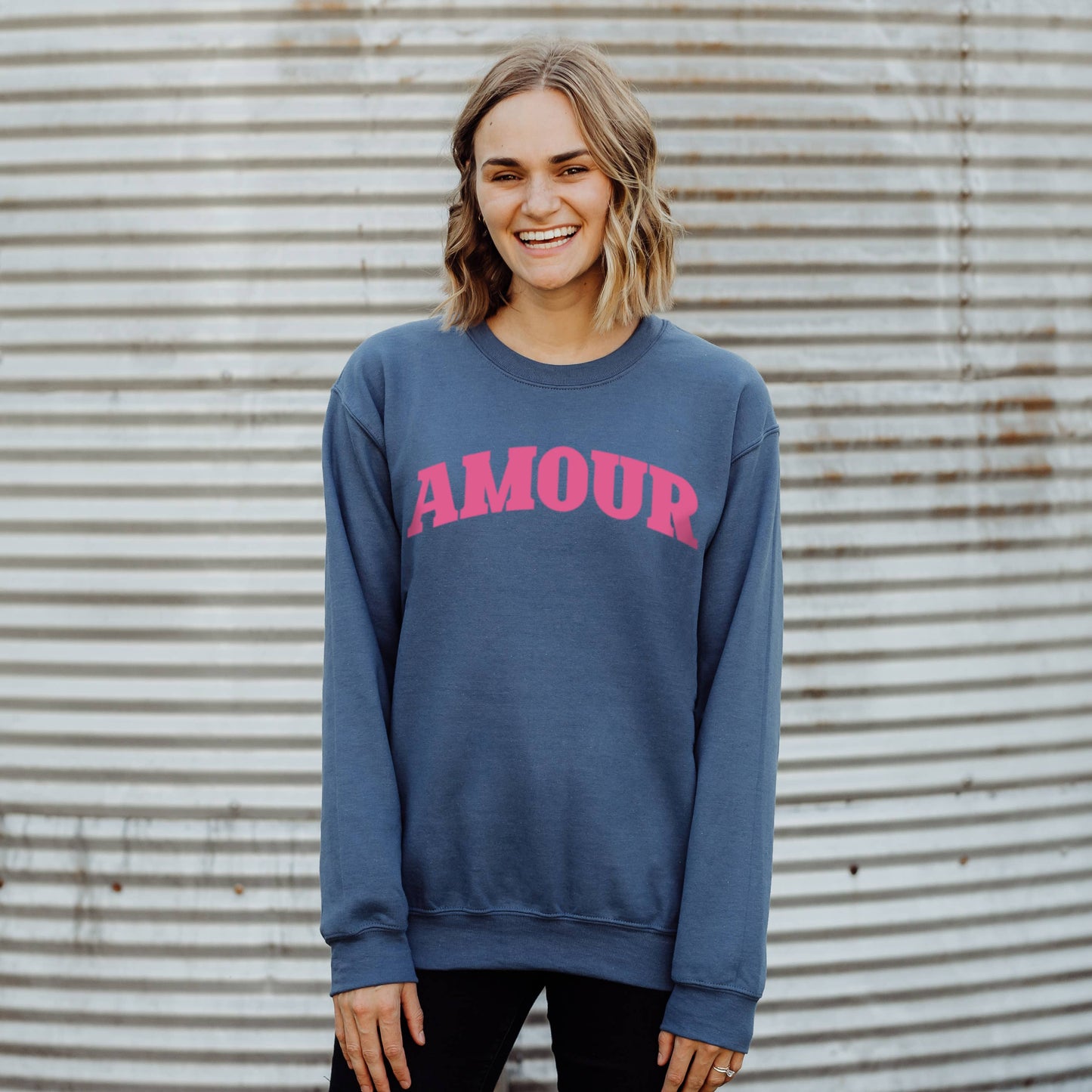 Amour Crewneck Sweatshirt | Valentine's Day | Sizes S-2XL