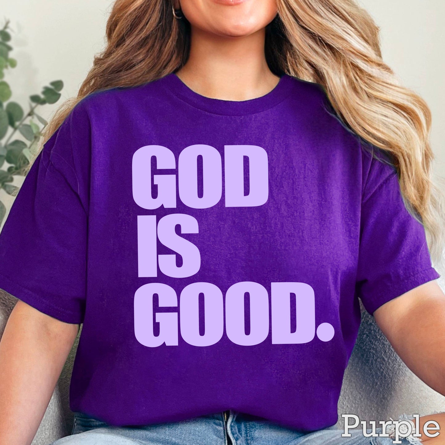 God Is Good Christian Graphic T-Shirt | Gildan