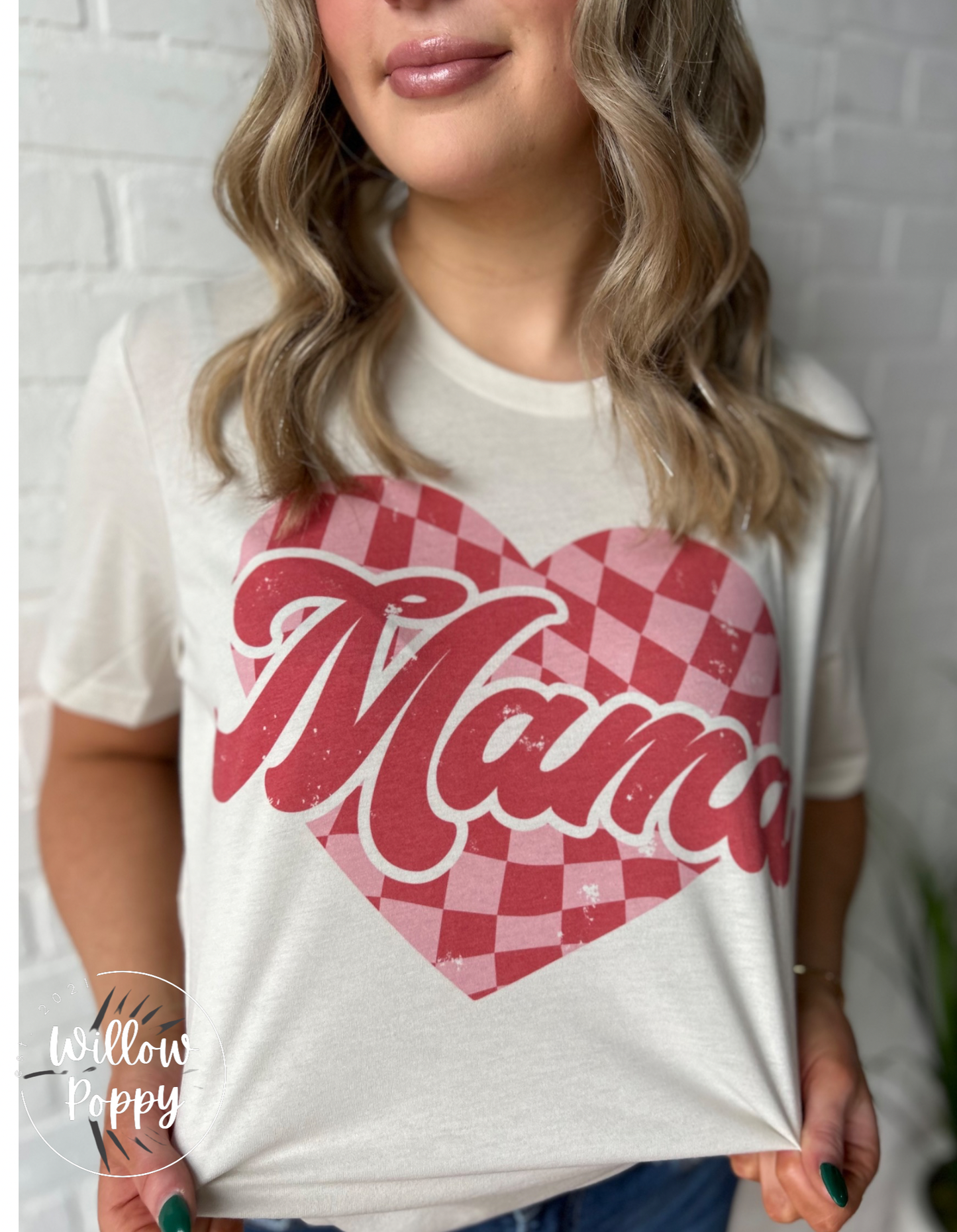 Valentine Mama Graphic Tee