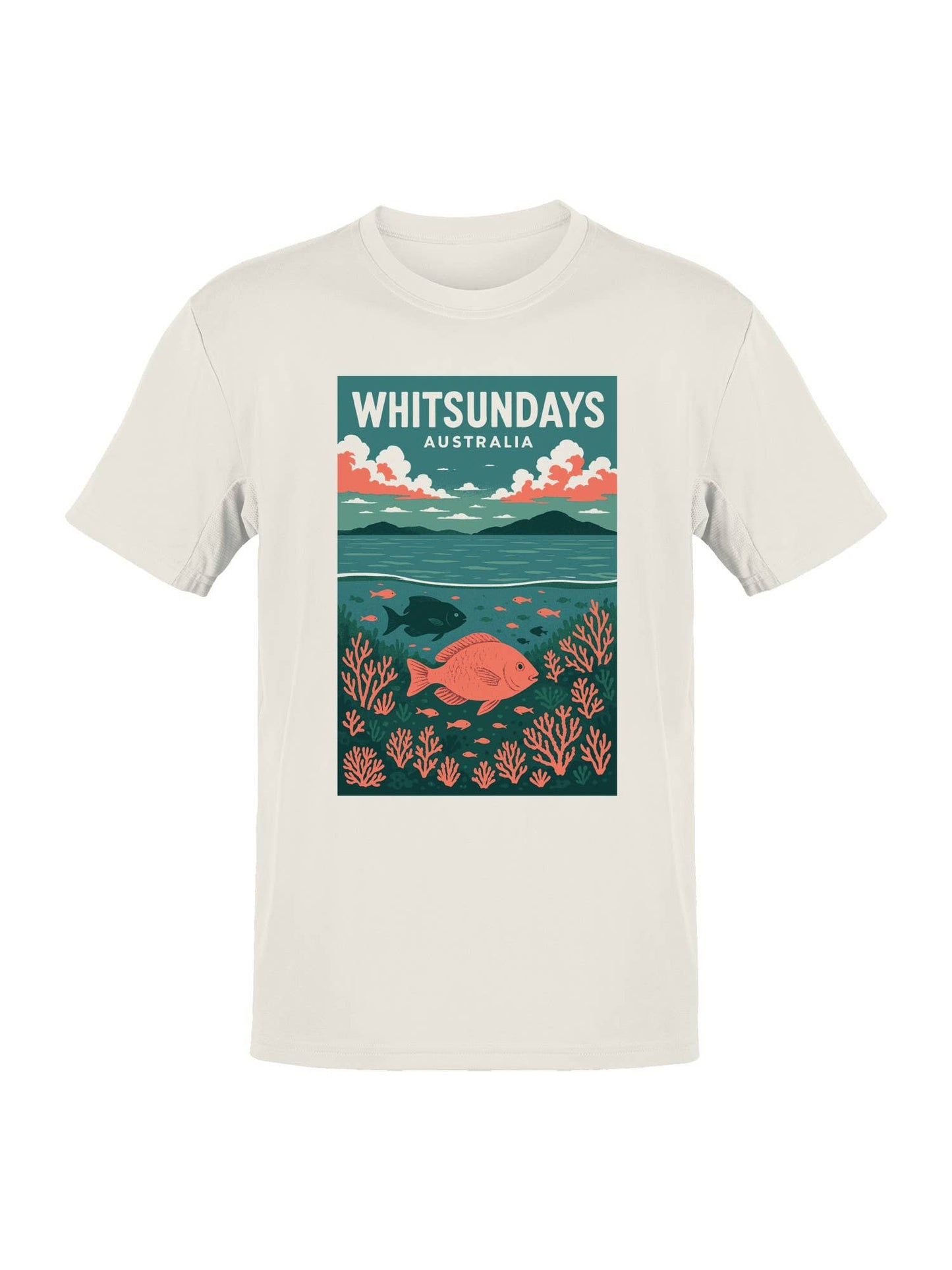 Whitsundays Australia Ocean Art Men's T-Shirt