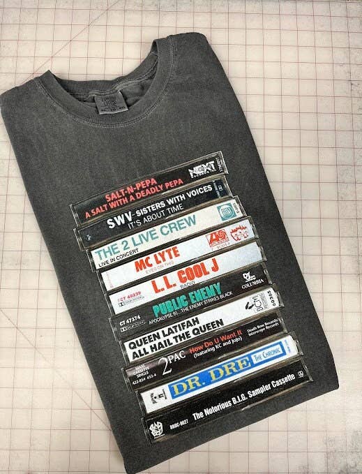 Vintage Hip Hop Music Graphic T-Shirt Unisex Tee