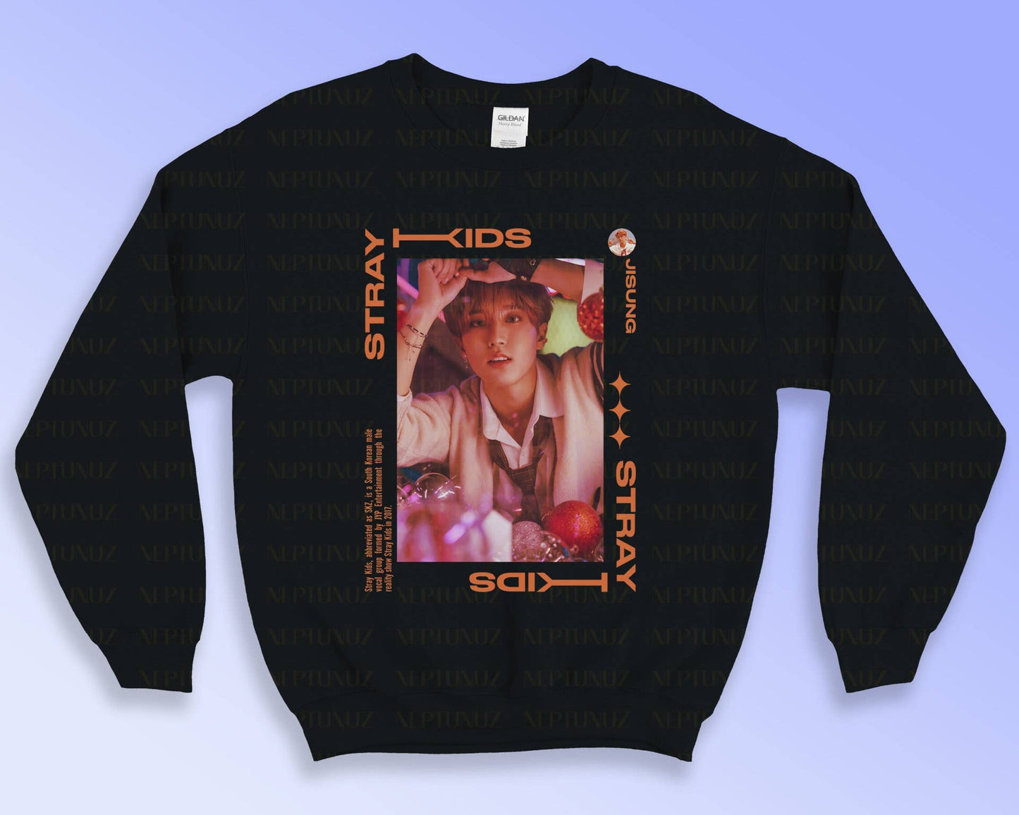 Jisung Kpop Retro Sweatshirt - 90s Vintage Style For Men and
