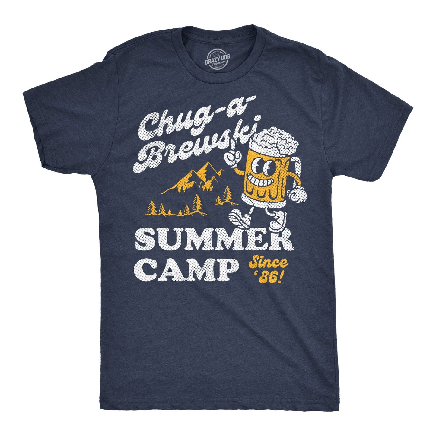 Chug A Brewski Summer Camp Men's T Shirt