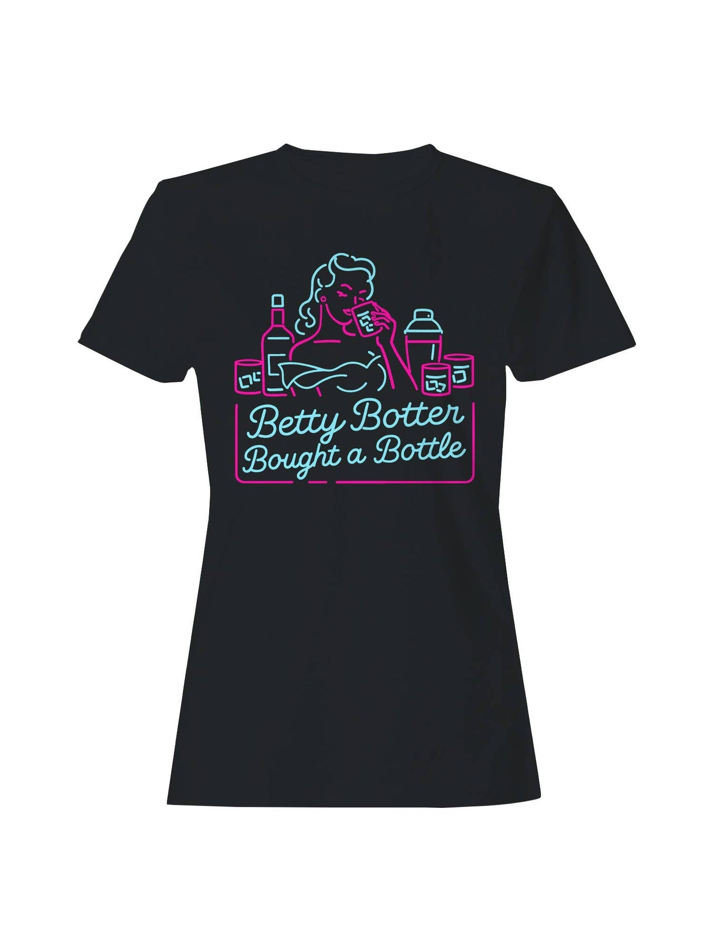 Neon Betty Botter Bar Design Women's T-Shirt