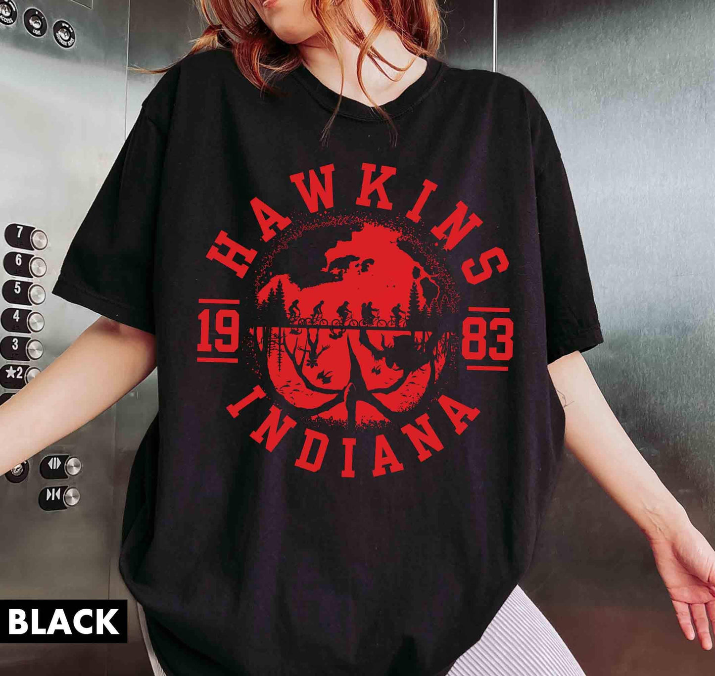 Upside Down Hawkins 1983 Movie Lover Shirt
