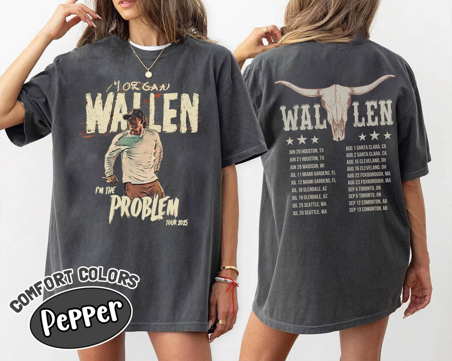 Vintage Country Music Tour Tee 2025