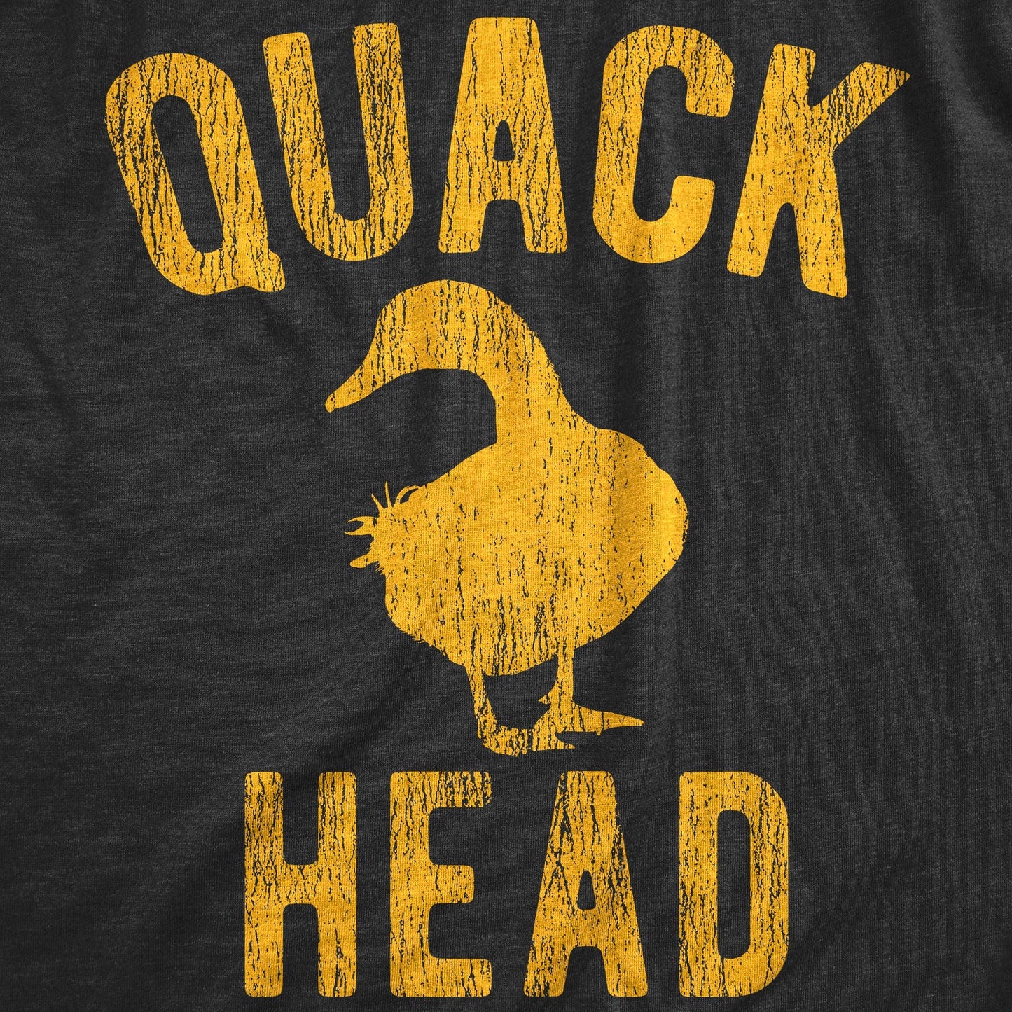 Quack Head Men's Tshirt Animal Graphic Tee Western T