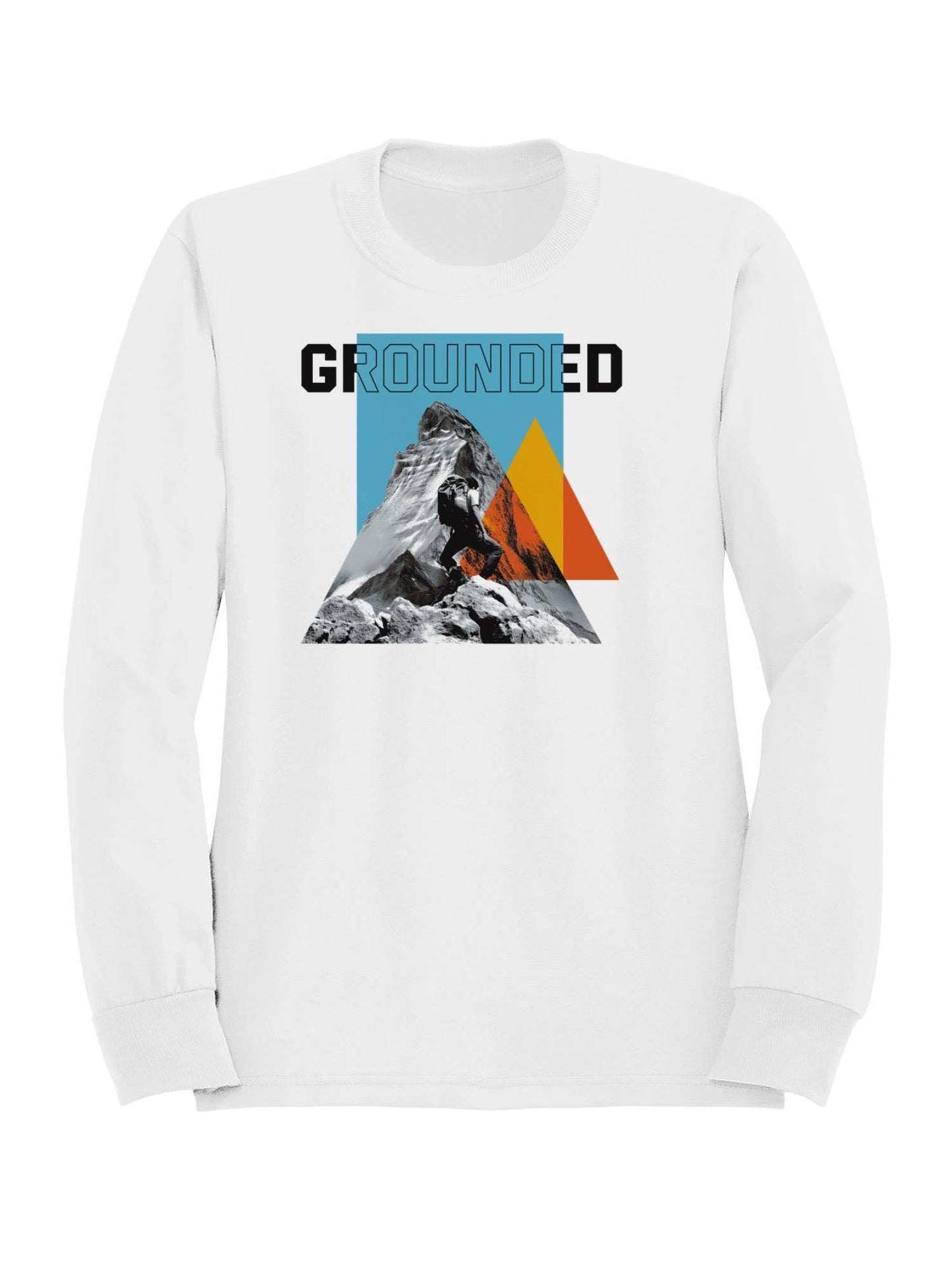 Grounded Mountain Adventure Art Women's Sweatshirt