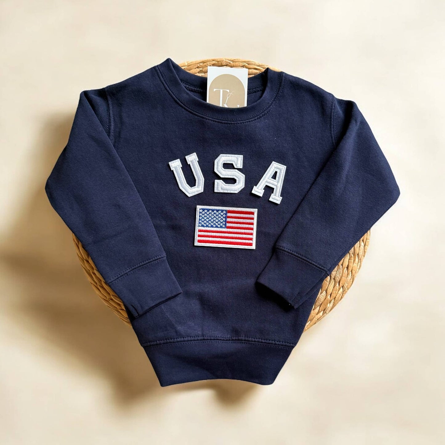 Toddler USA Sweater, Kids Patriotic