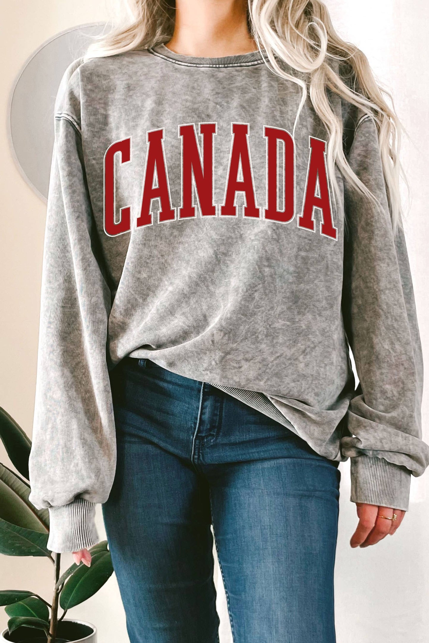 Canada Puff Mineral Graphic Terry Sweatshirt