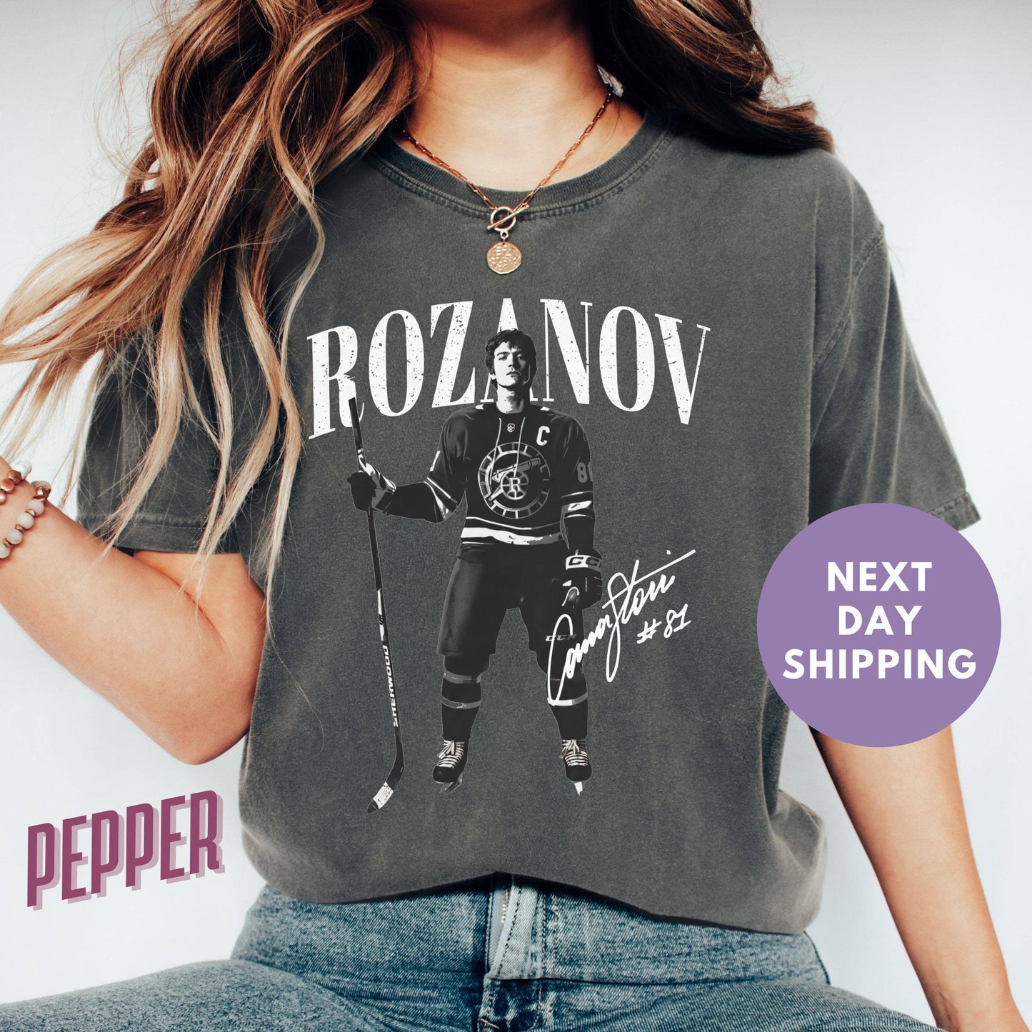 Hollanov Heated Rivalry Team Fan Comfort Tee