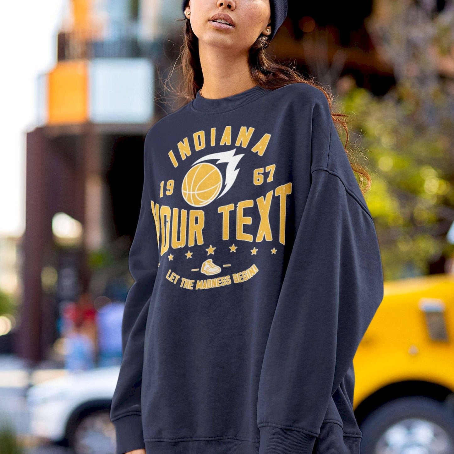 Vintage Indiana Pacers 1967 Basketball Fan Sweatshirt