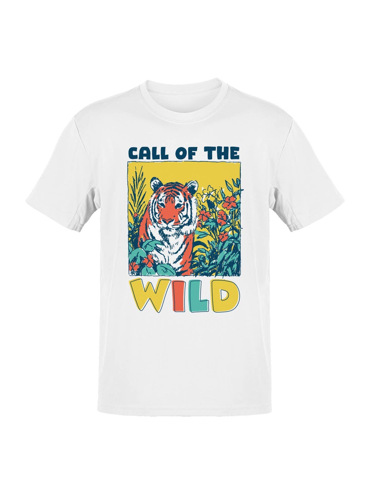 Call of the Wild Tiger Art Men's T-Shirt