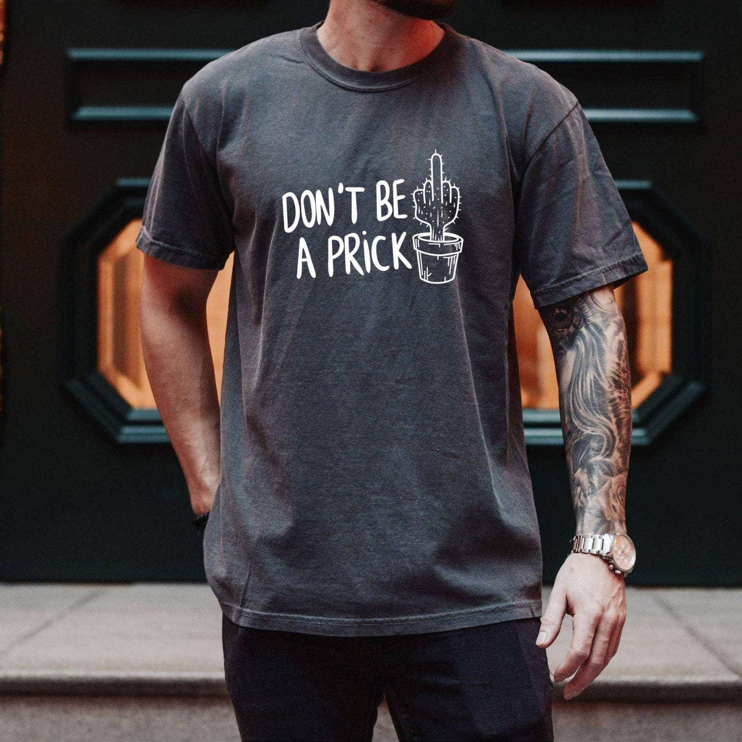Don’T Be A Prick Graphic Tee 163(Dtf)