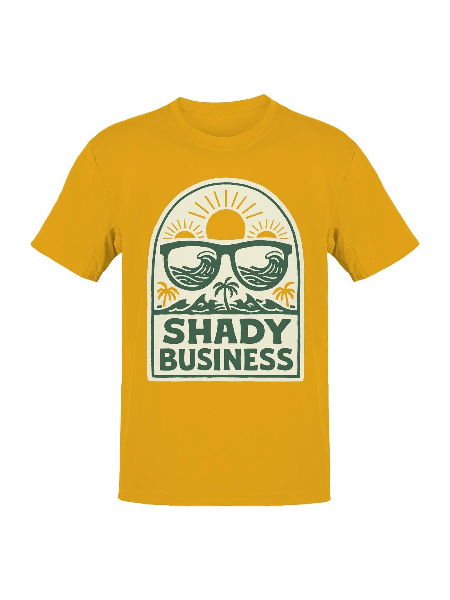 Shady Business Beach Theme Art Men's T-Shirt