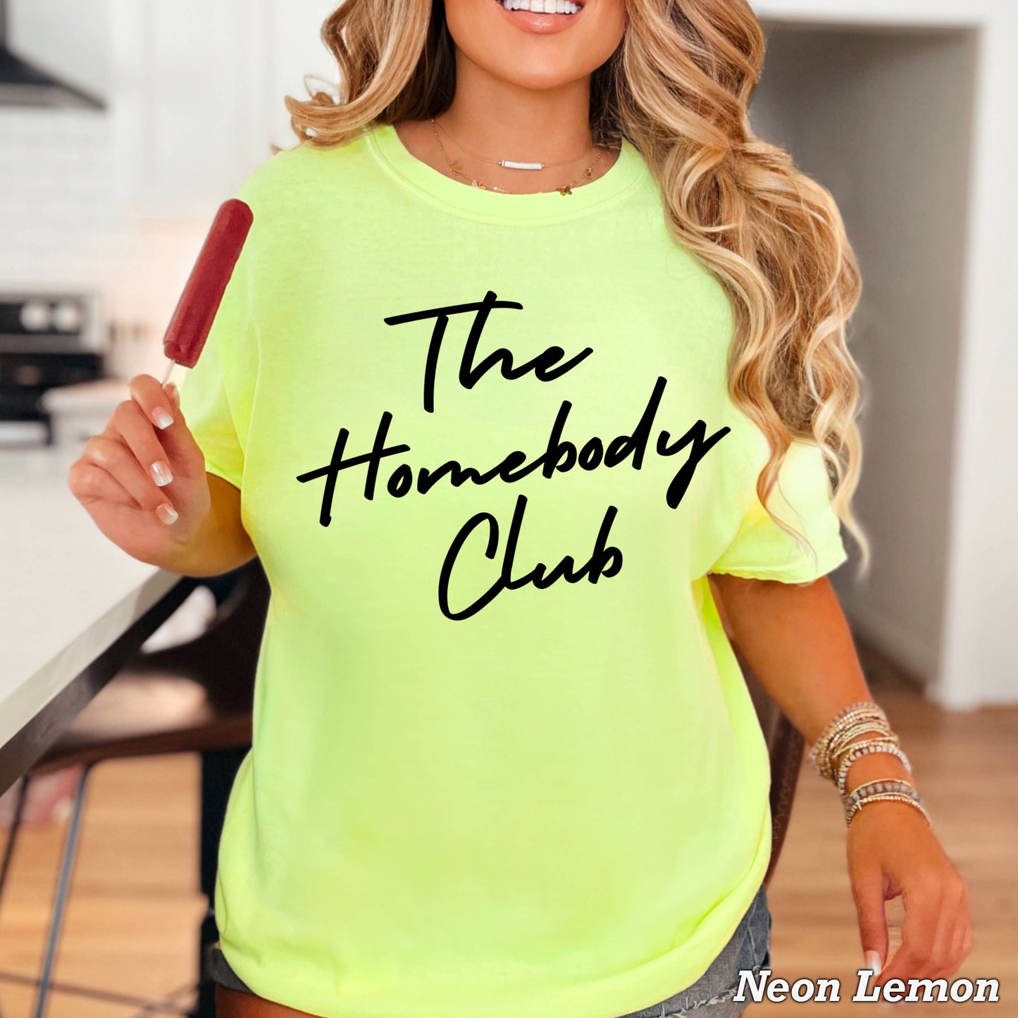 The Homebody Club Graphic Shirt | Comfort Colors