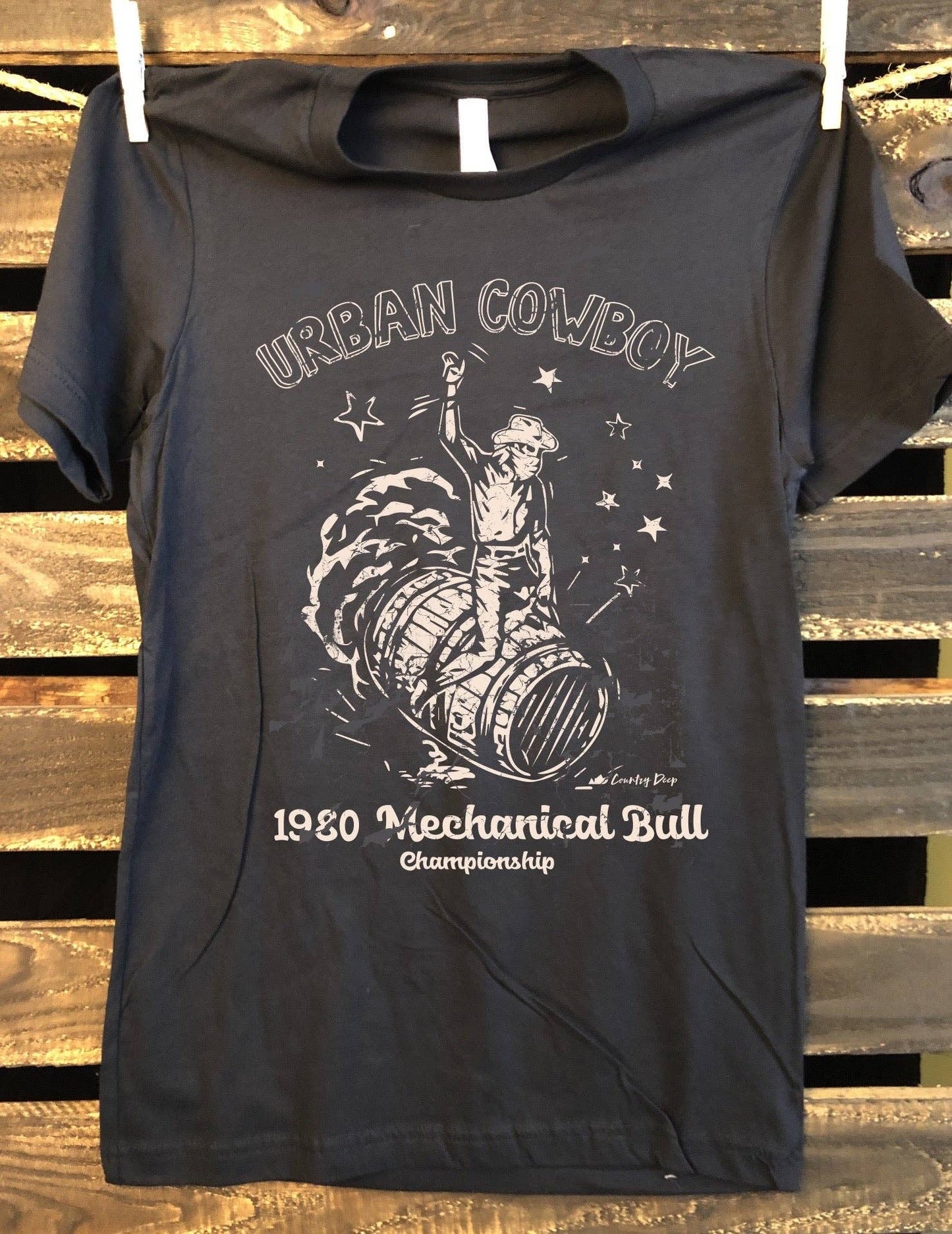 Urban Cowboy 1980's Mechanical Bull Unisex T Shirt